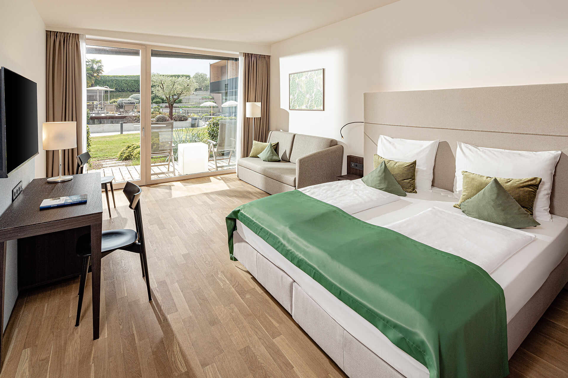 Double room garden
