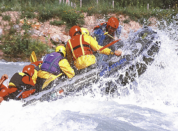 rafting