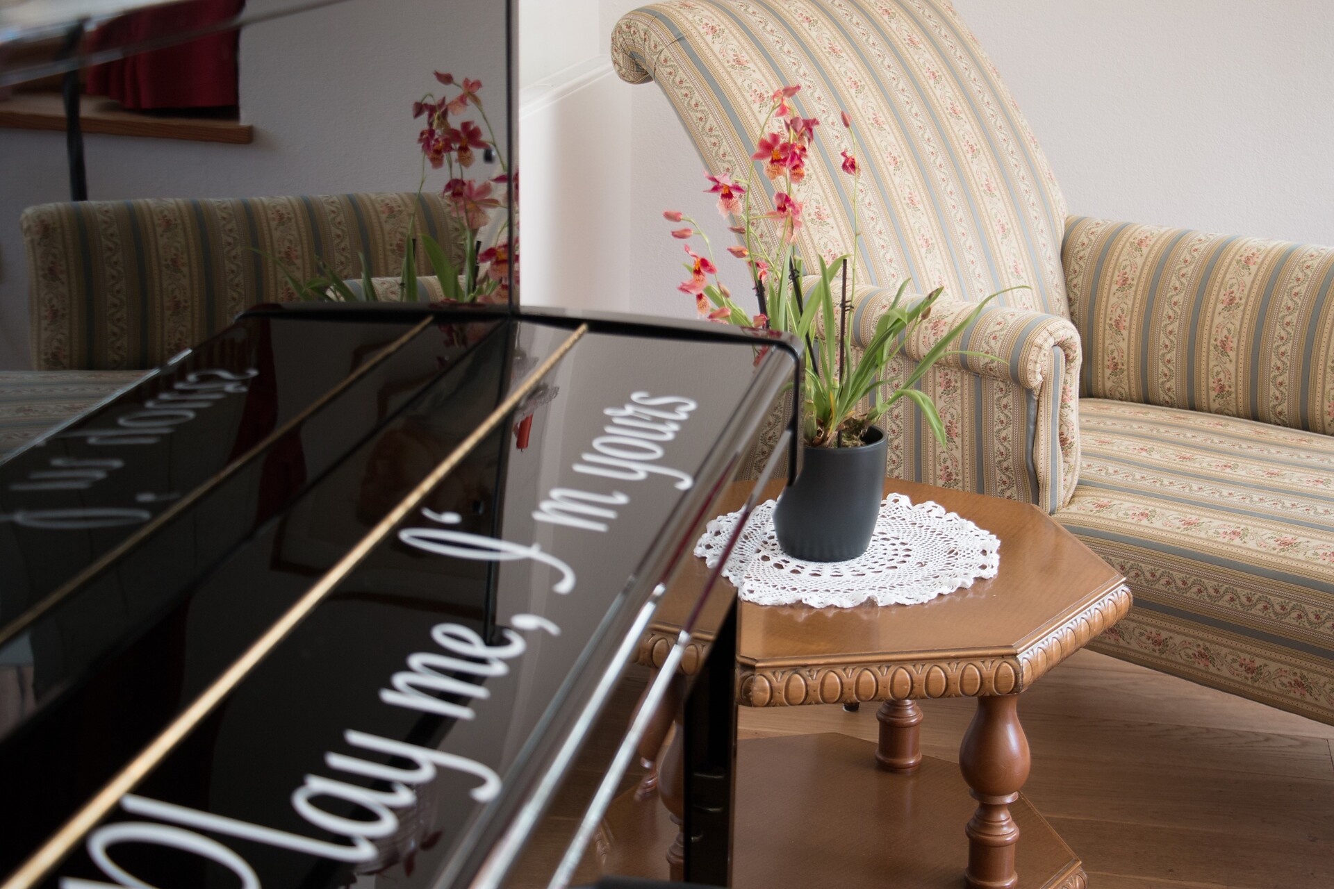 Conservatory with piano