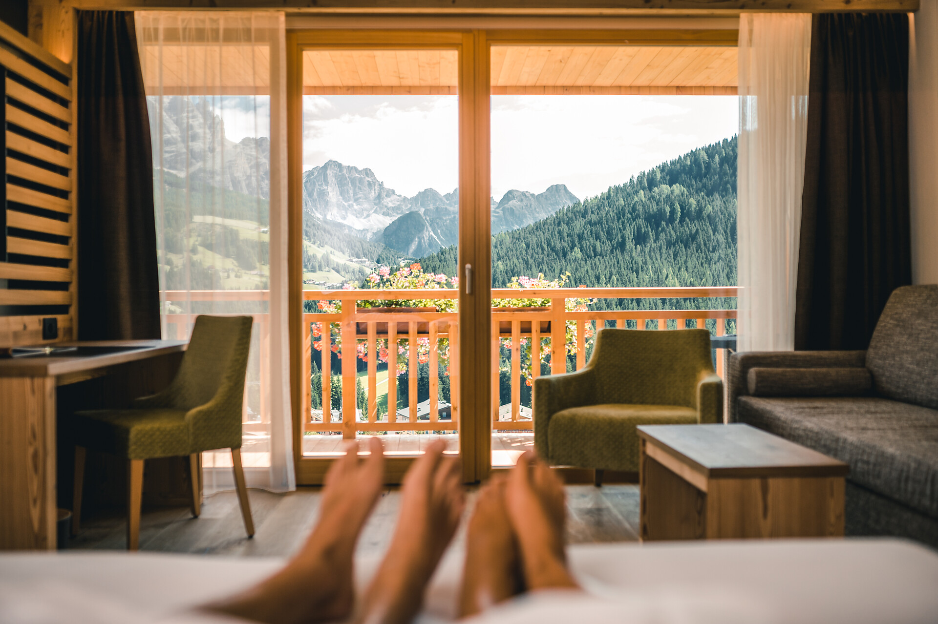 Ausblick aus dem Zimmer