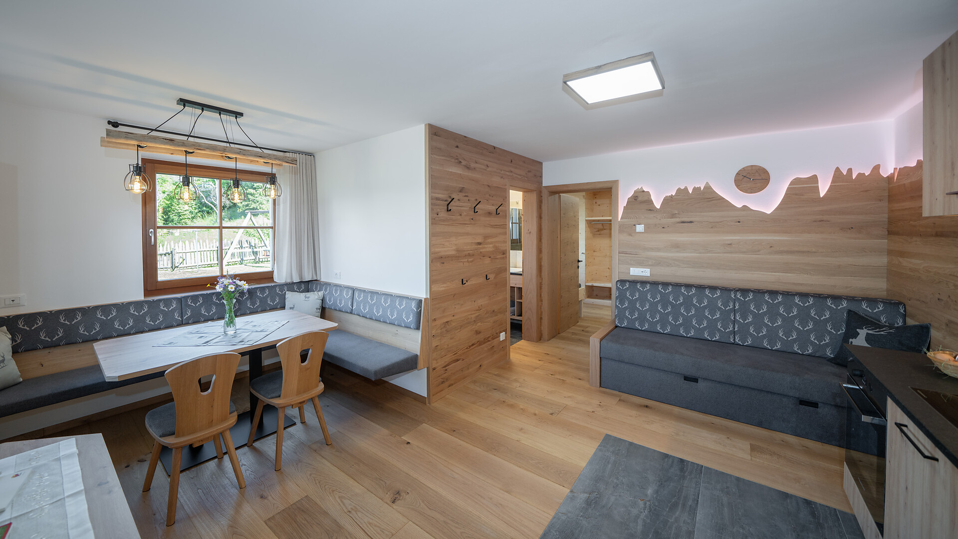 Wohnküche Mohnblume