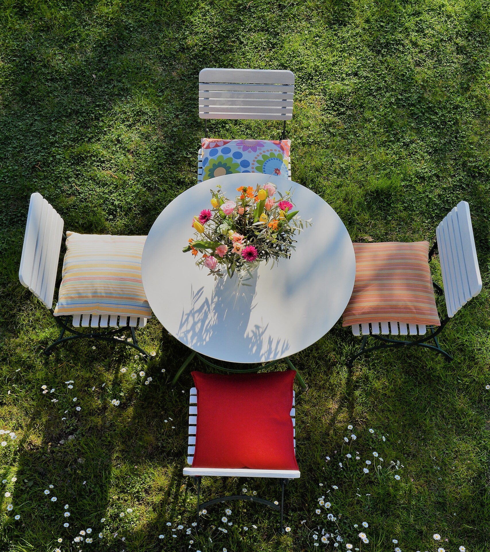 Sitzecke im Garten