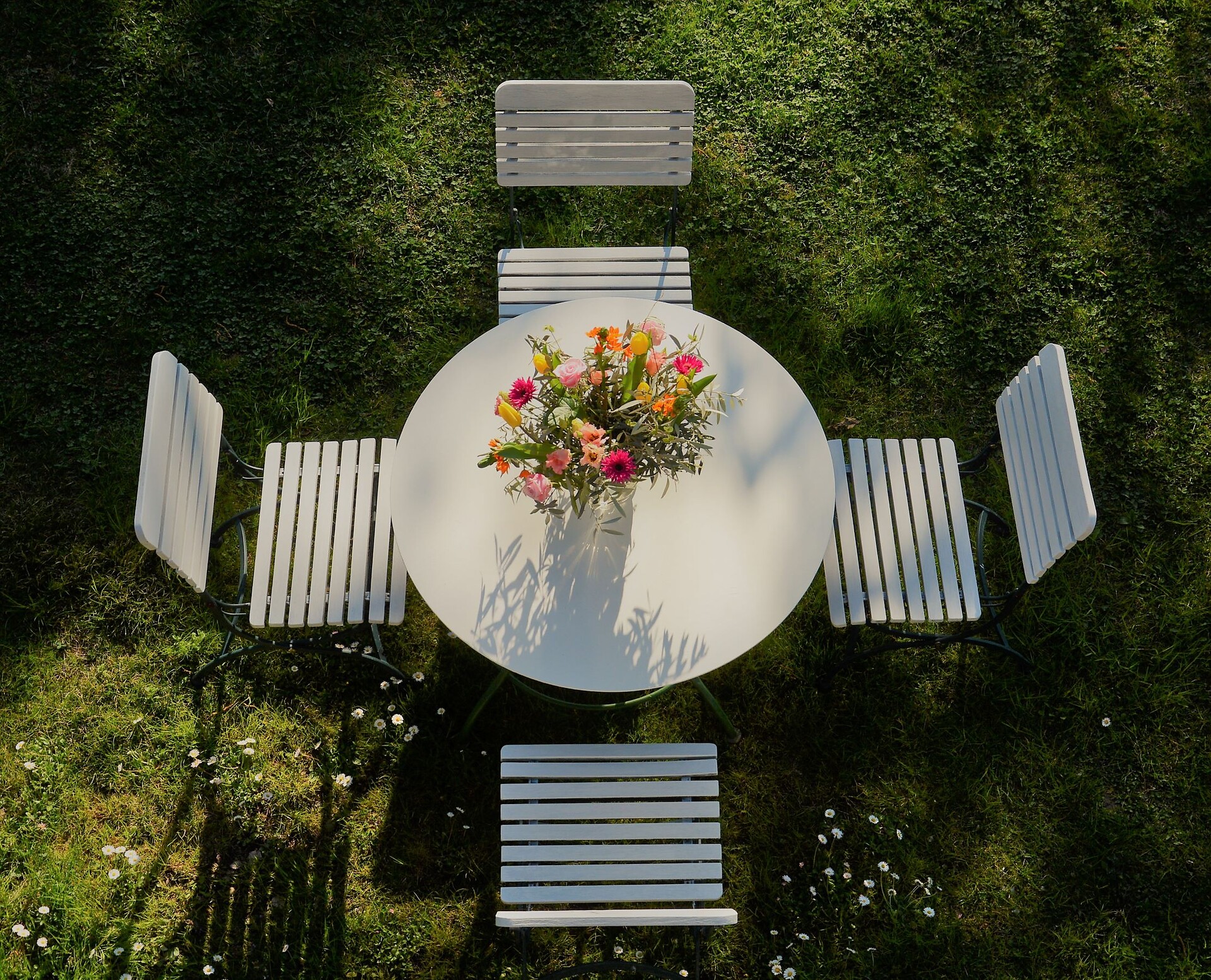 Sitzecke im Garten