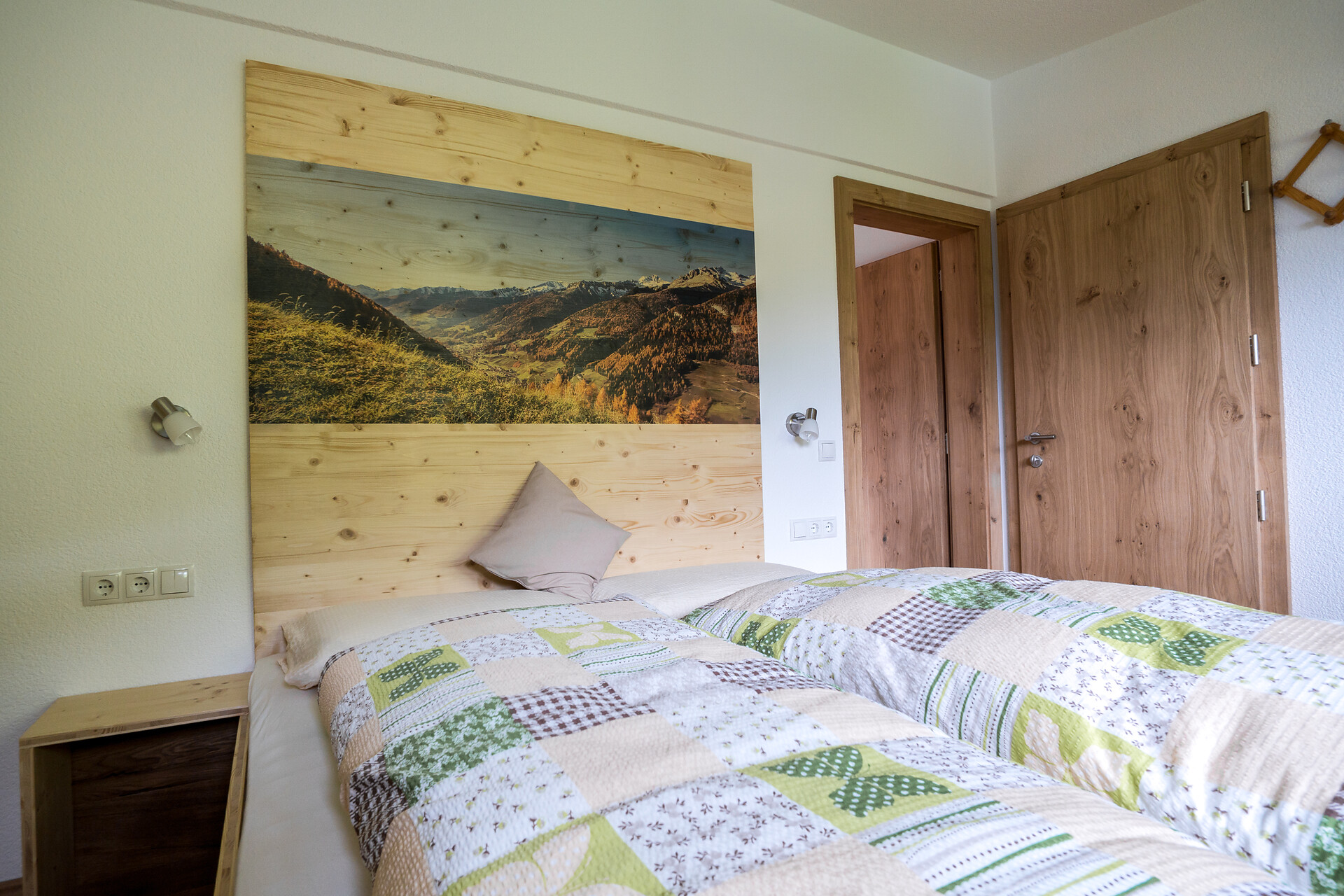 Wohnung Wiese: Schlafzimmer
