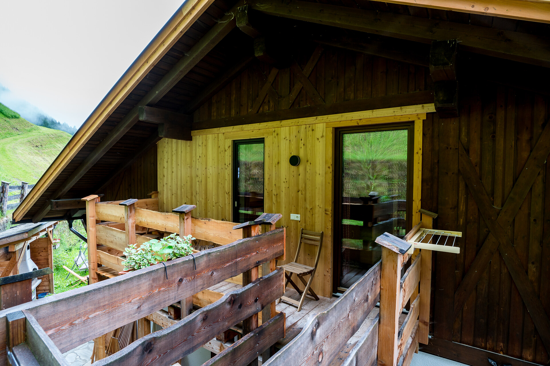 Wohnung Wald: Balkon