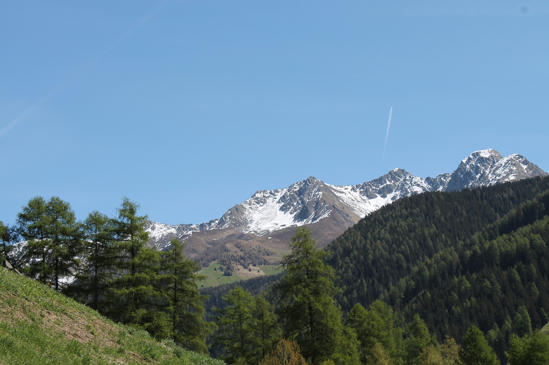 Blick nach Norden / Taleinwärts