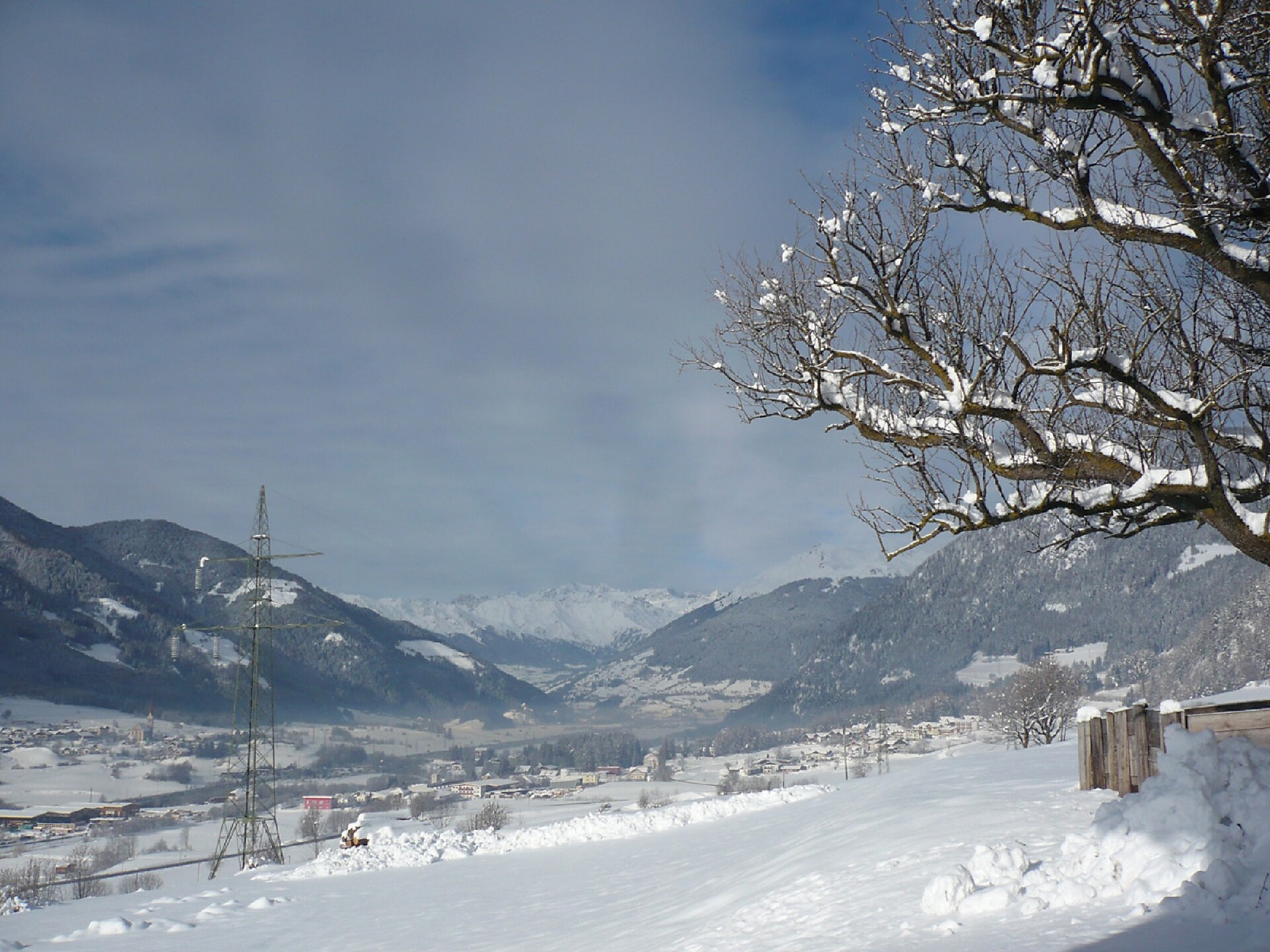 view in winter