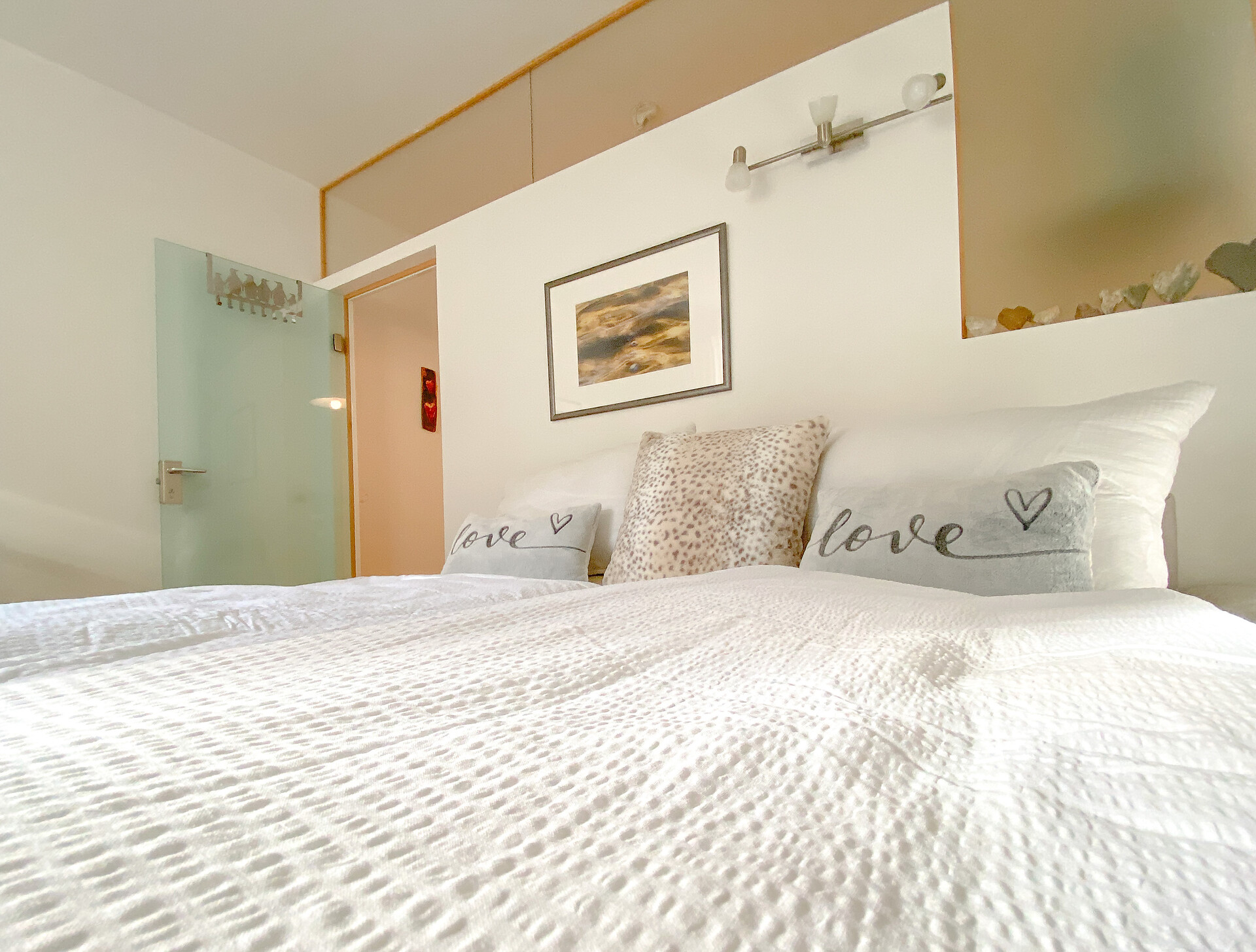 Salotto con divano letto