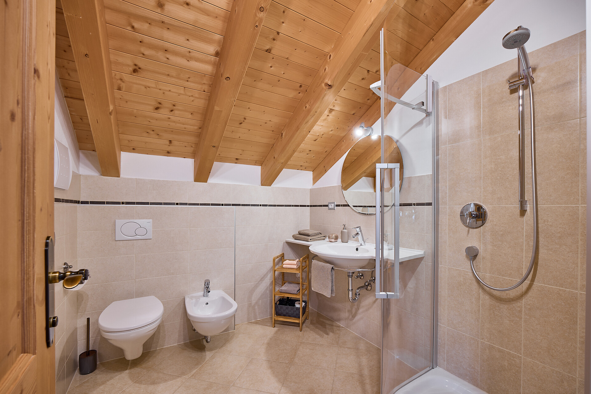 Bagno con doccia