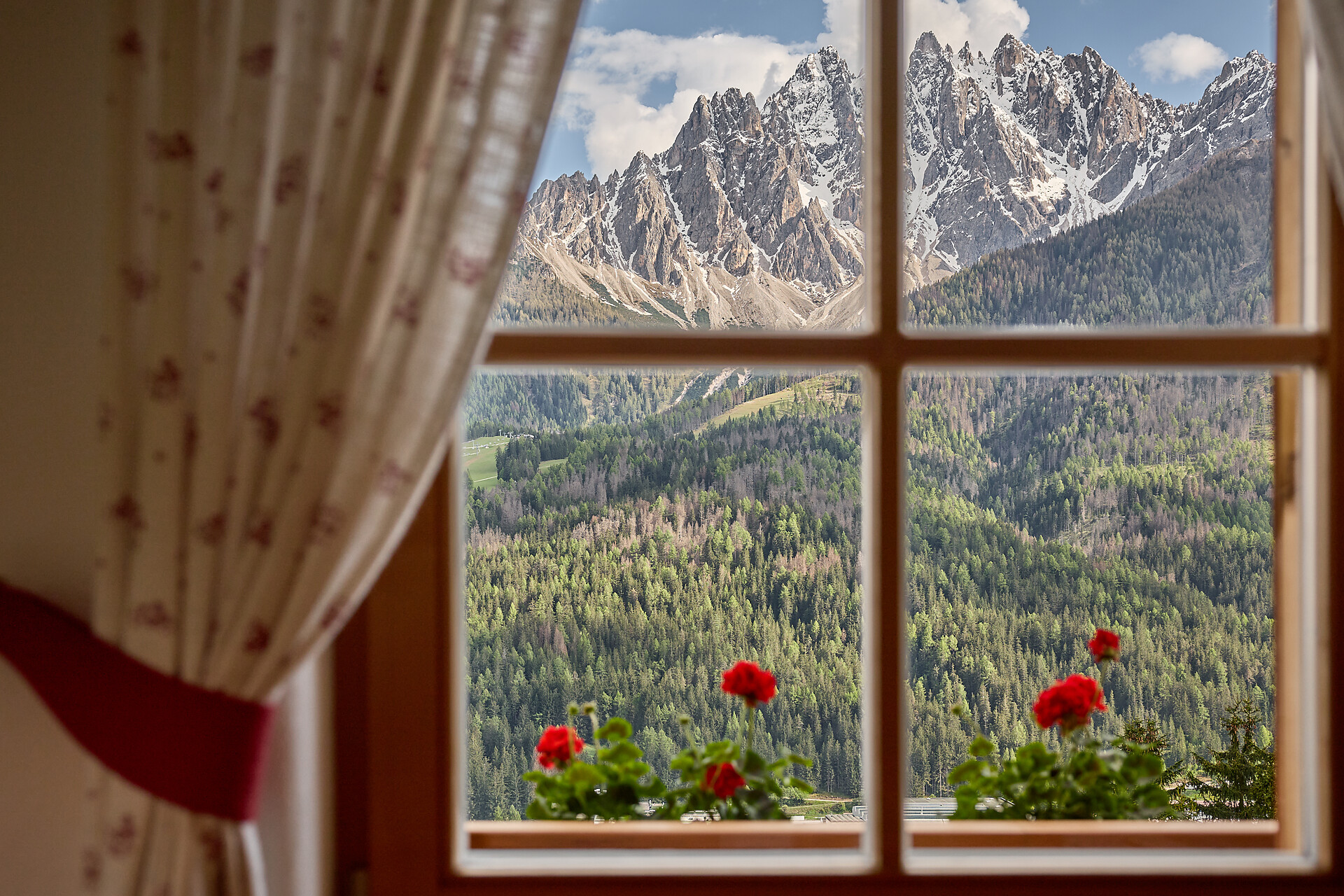 Vista dal maso