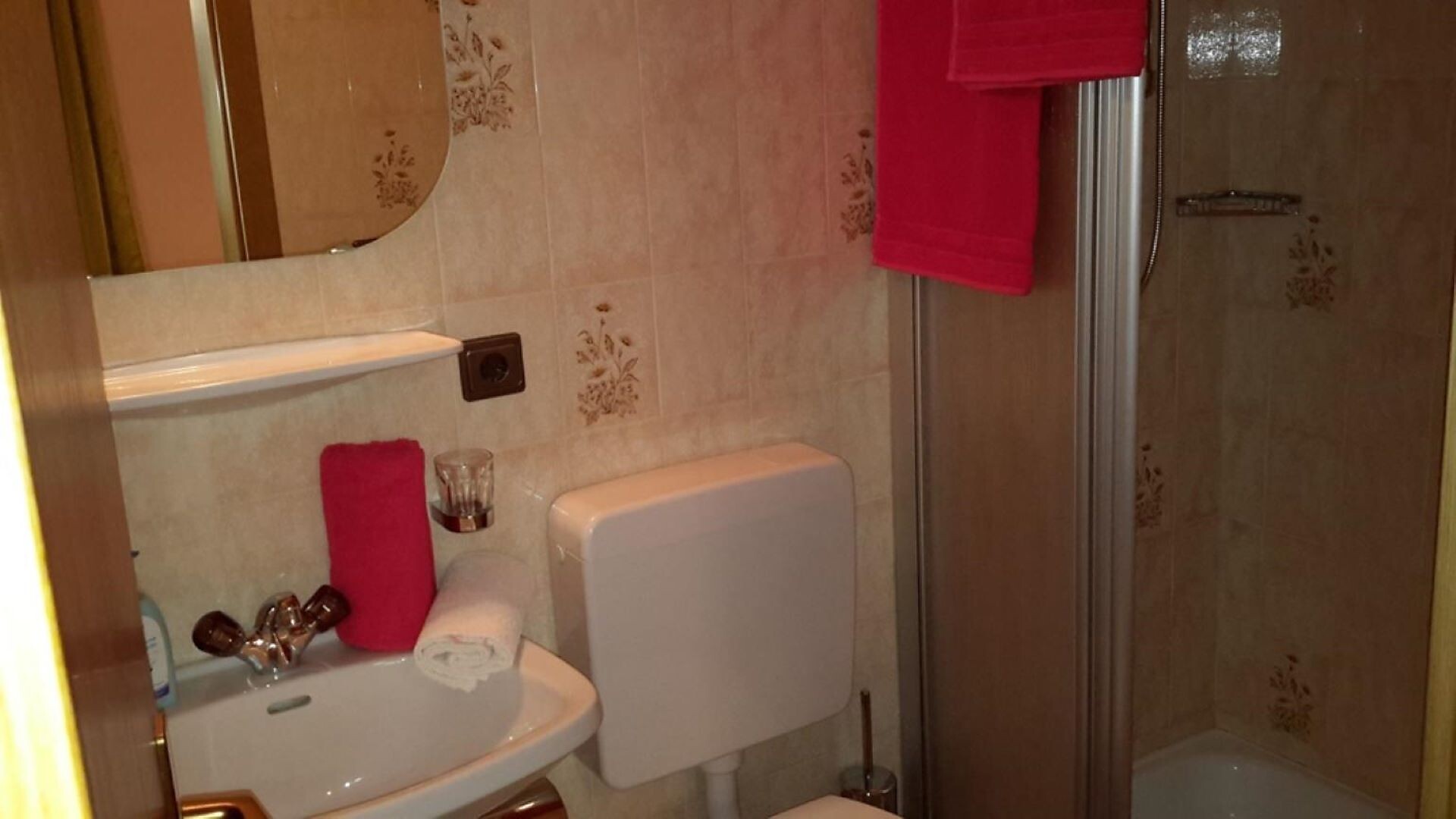 The bathroom