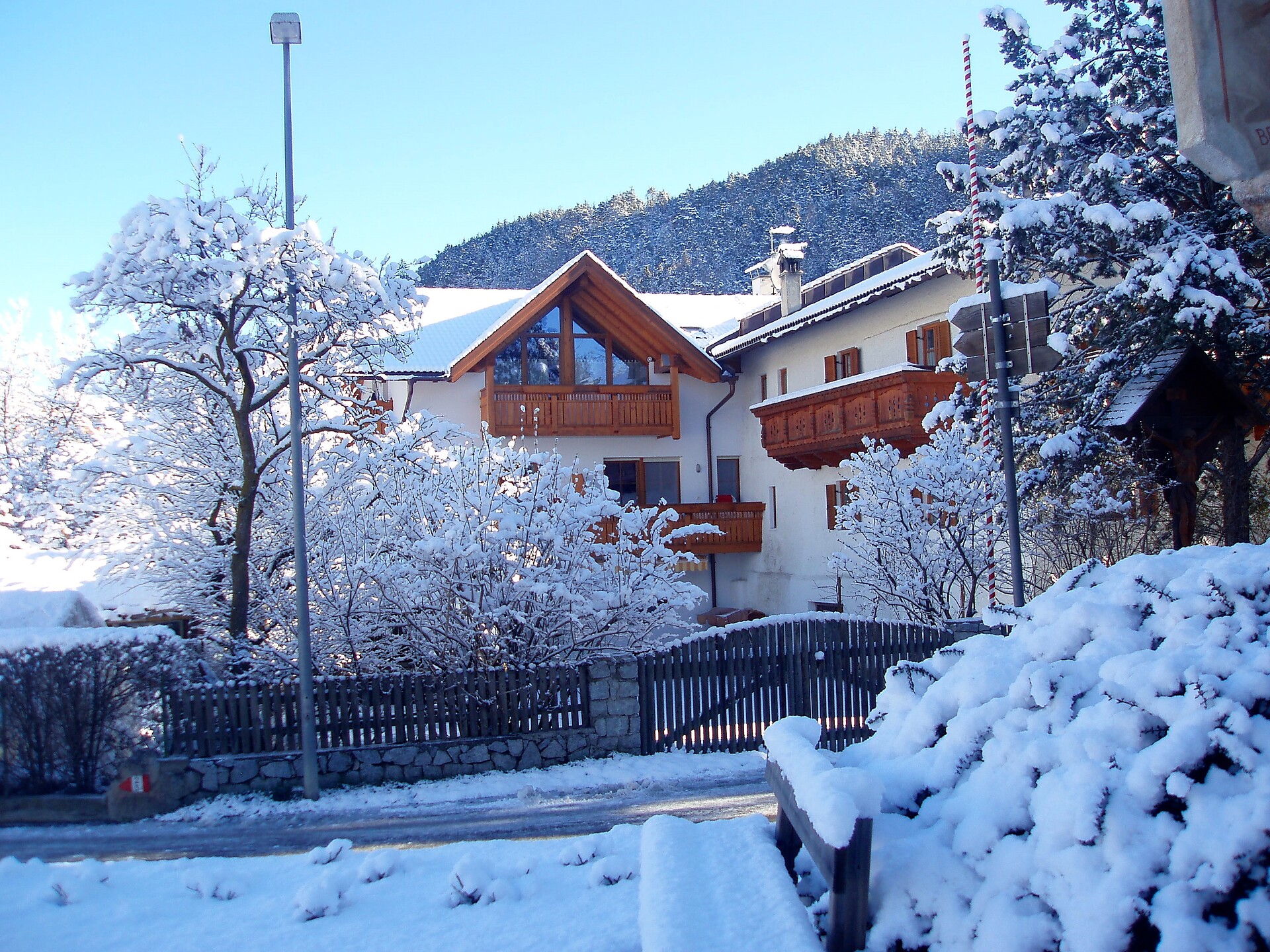 Maso \\\"Kienasthof\\\" in inverno