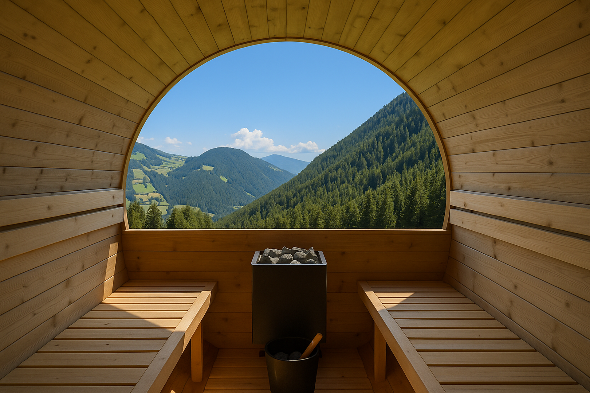 Panoramasauna Kröllhof