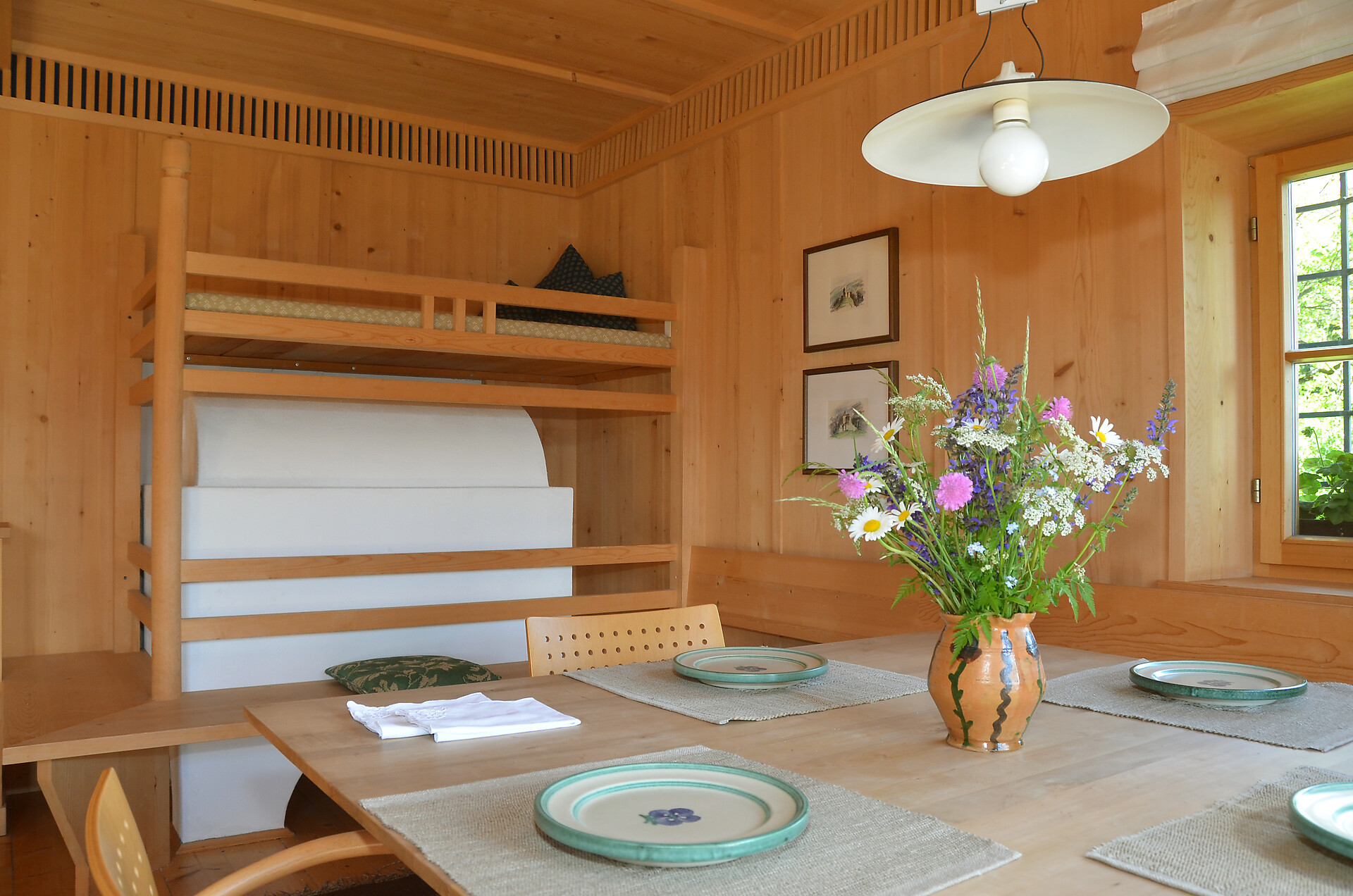 Traditionale "Stube" with tyrolean heater