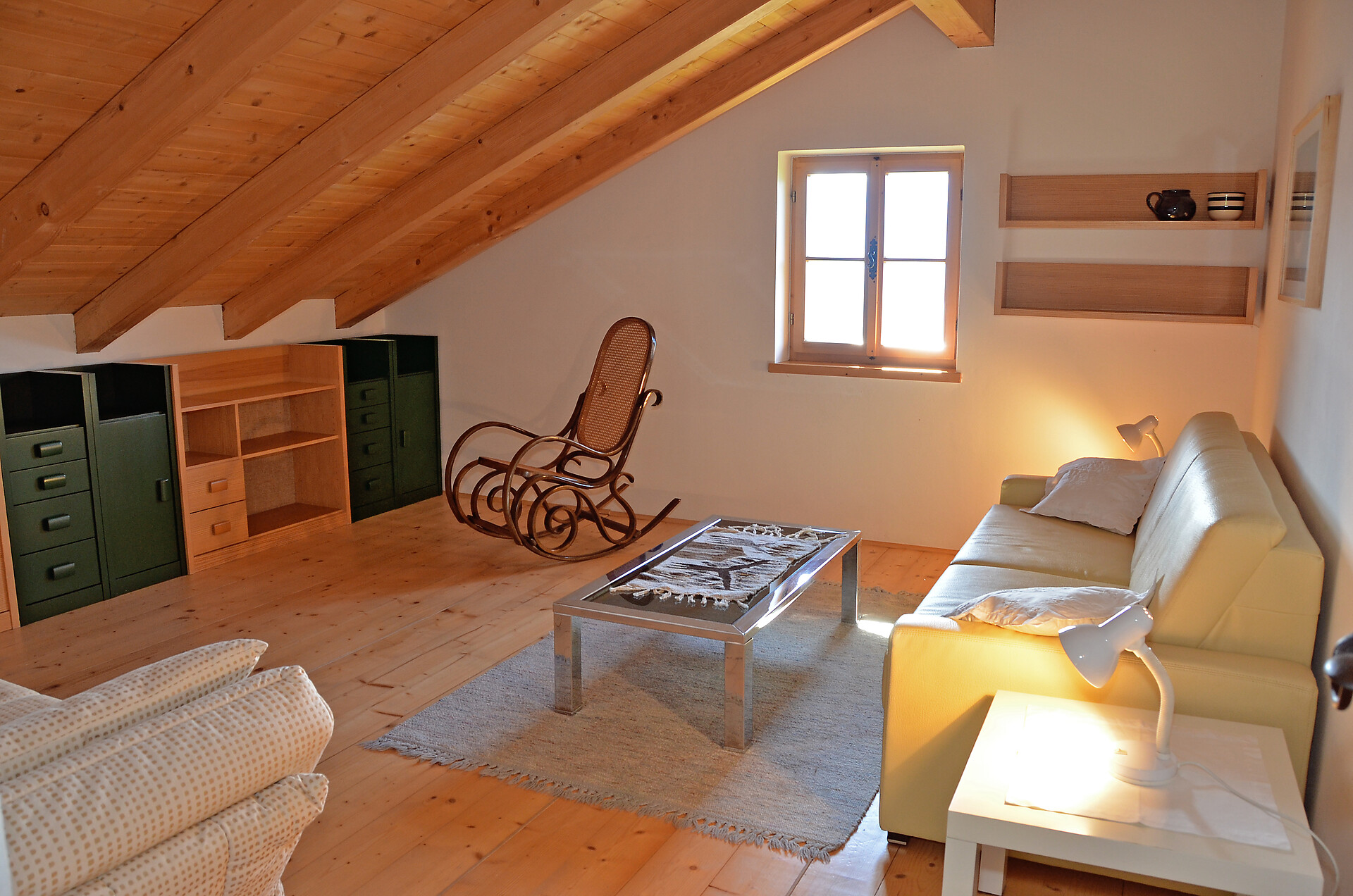 Comfortable bed room on the top floor