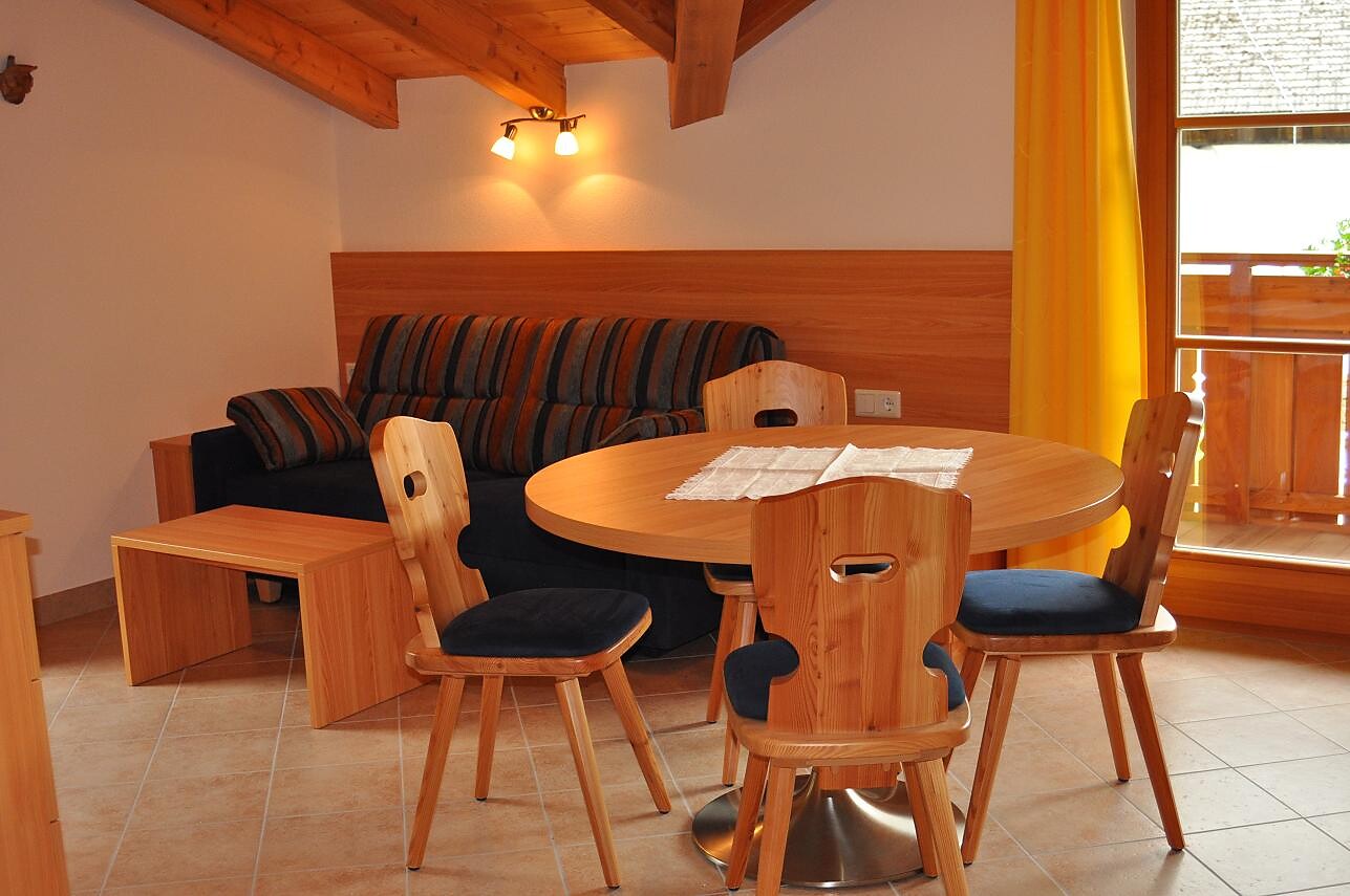 living room and kitchen