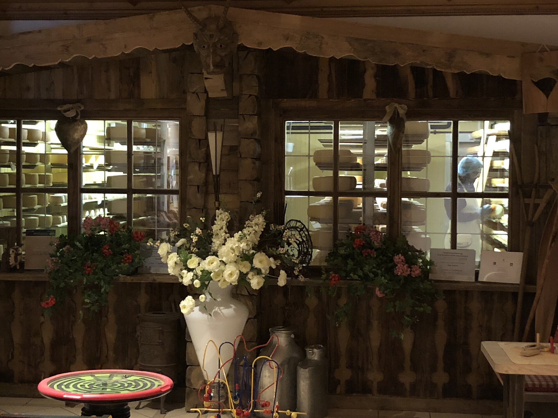 Our cheese cellar