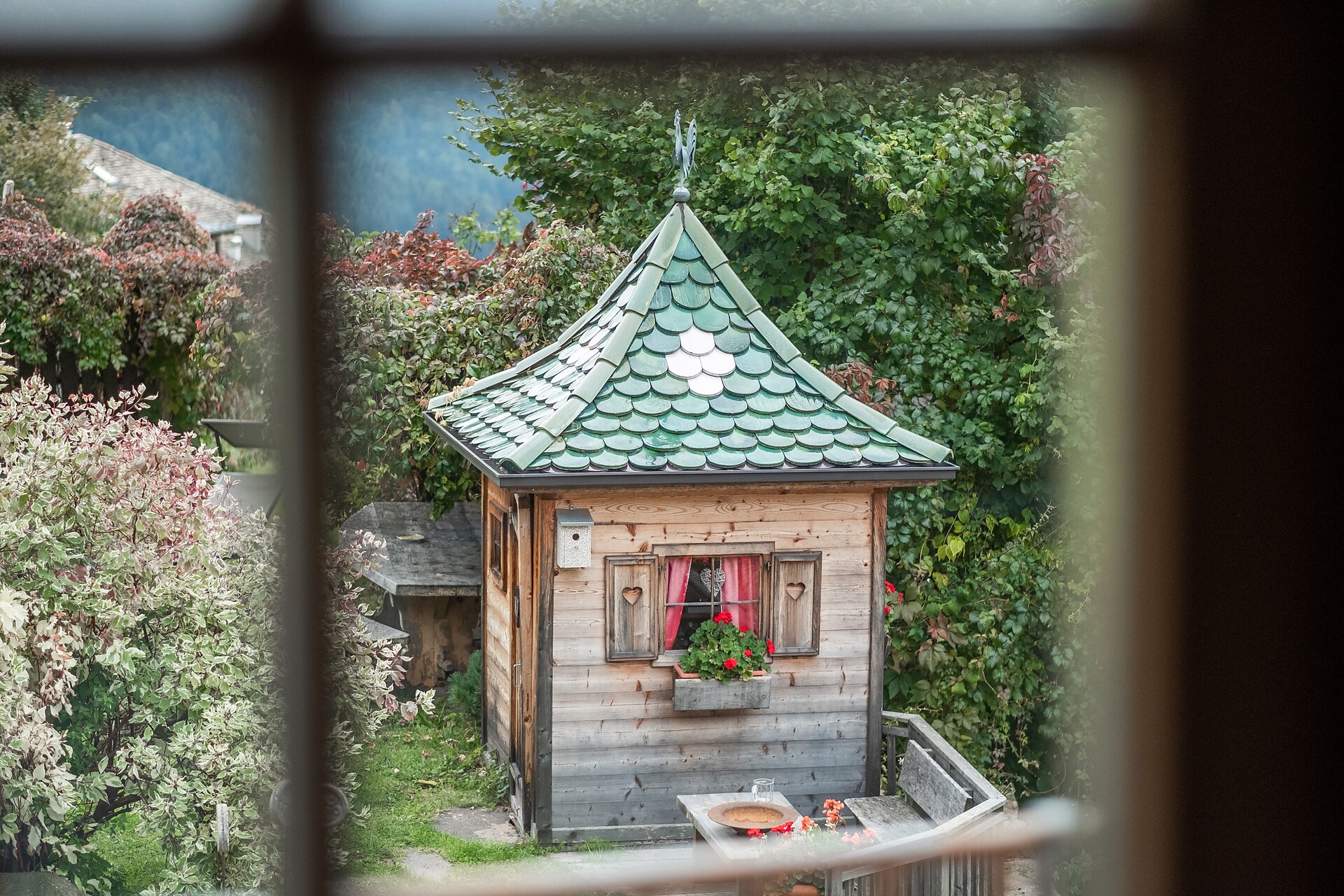 View to the garden