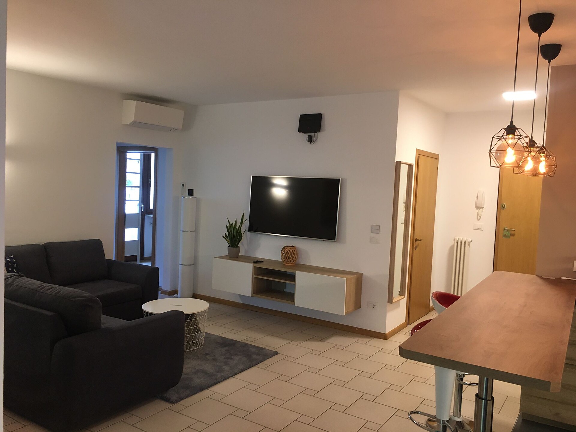 Living Room and Kitchen