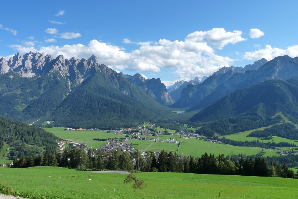 vista mozzafiato delle Dolomiti