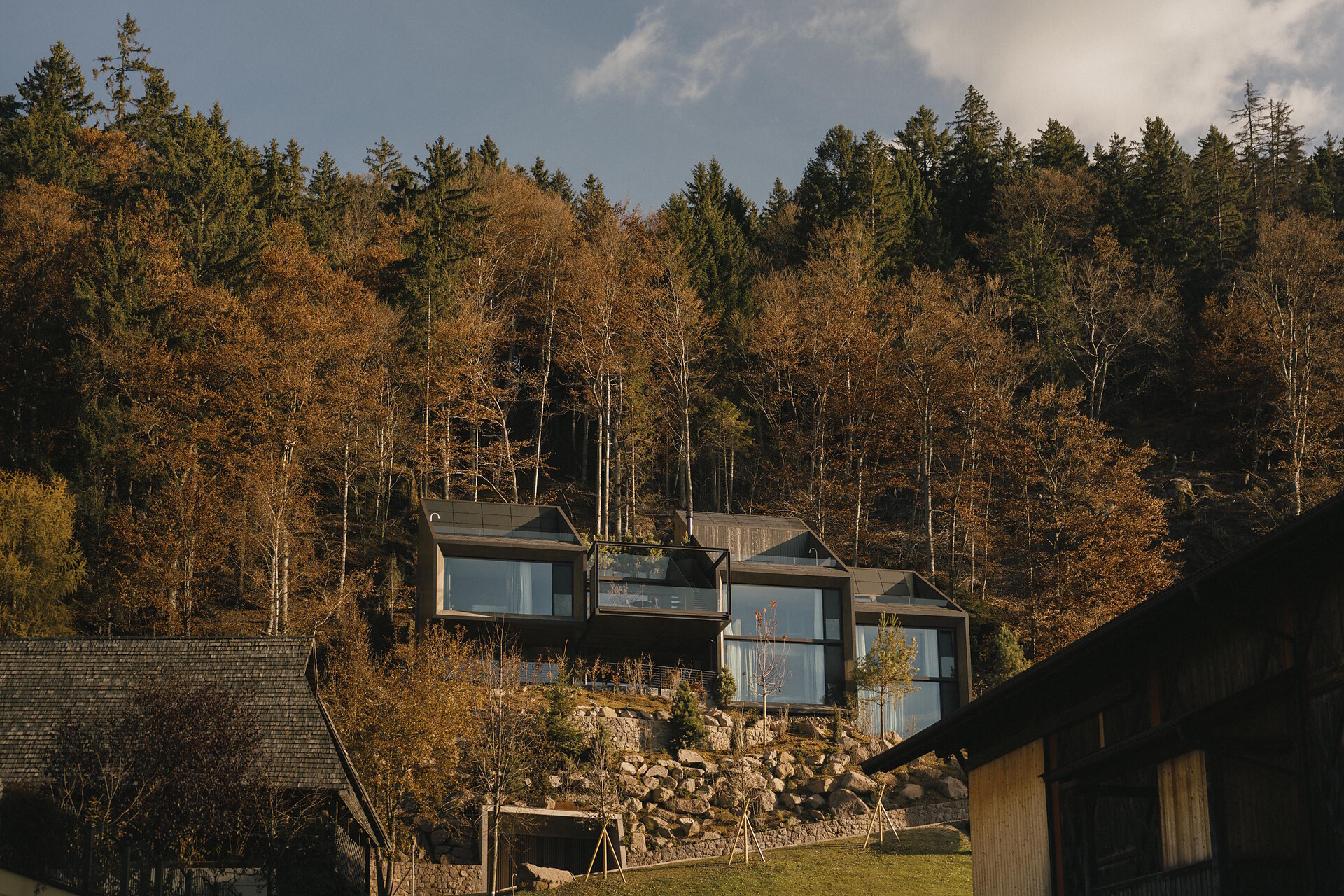 Vista di Monti dall'esterno