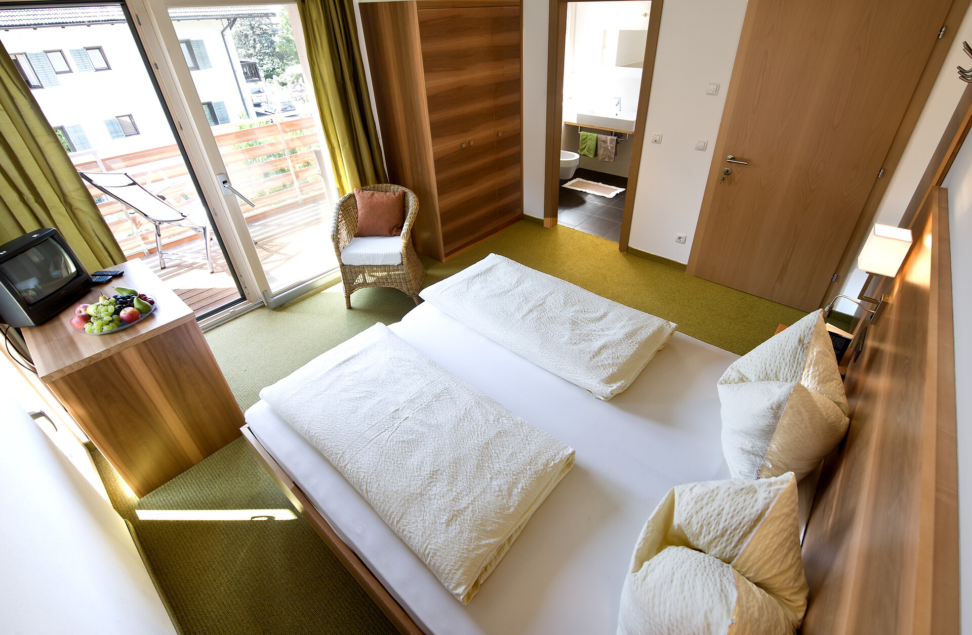 Schlafzimmer Ferienwohnung "Ortler"