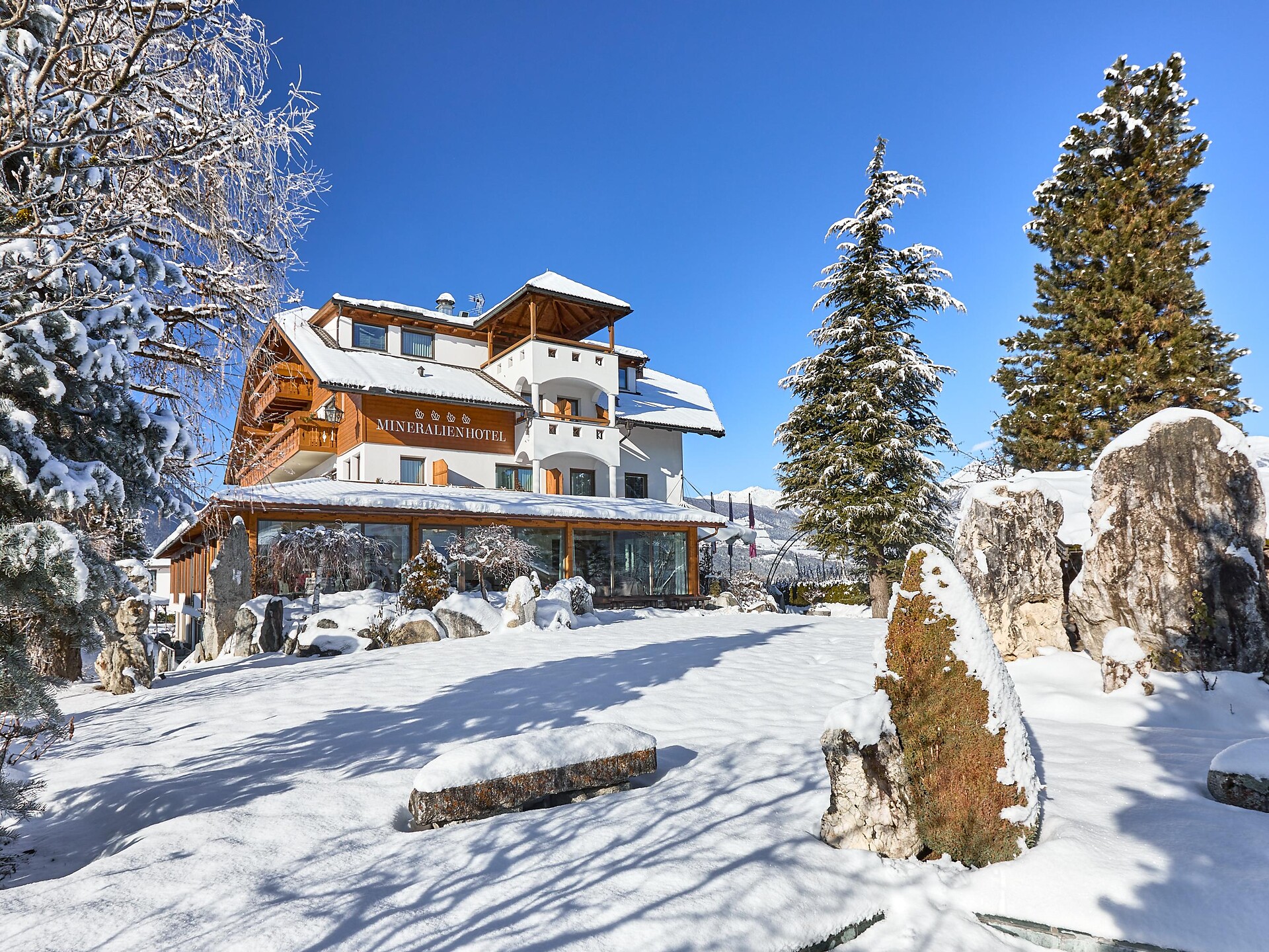 Mineralienhotel Natznerhof Winter