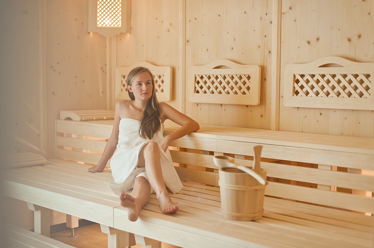 finnish sauna wellness area