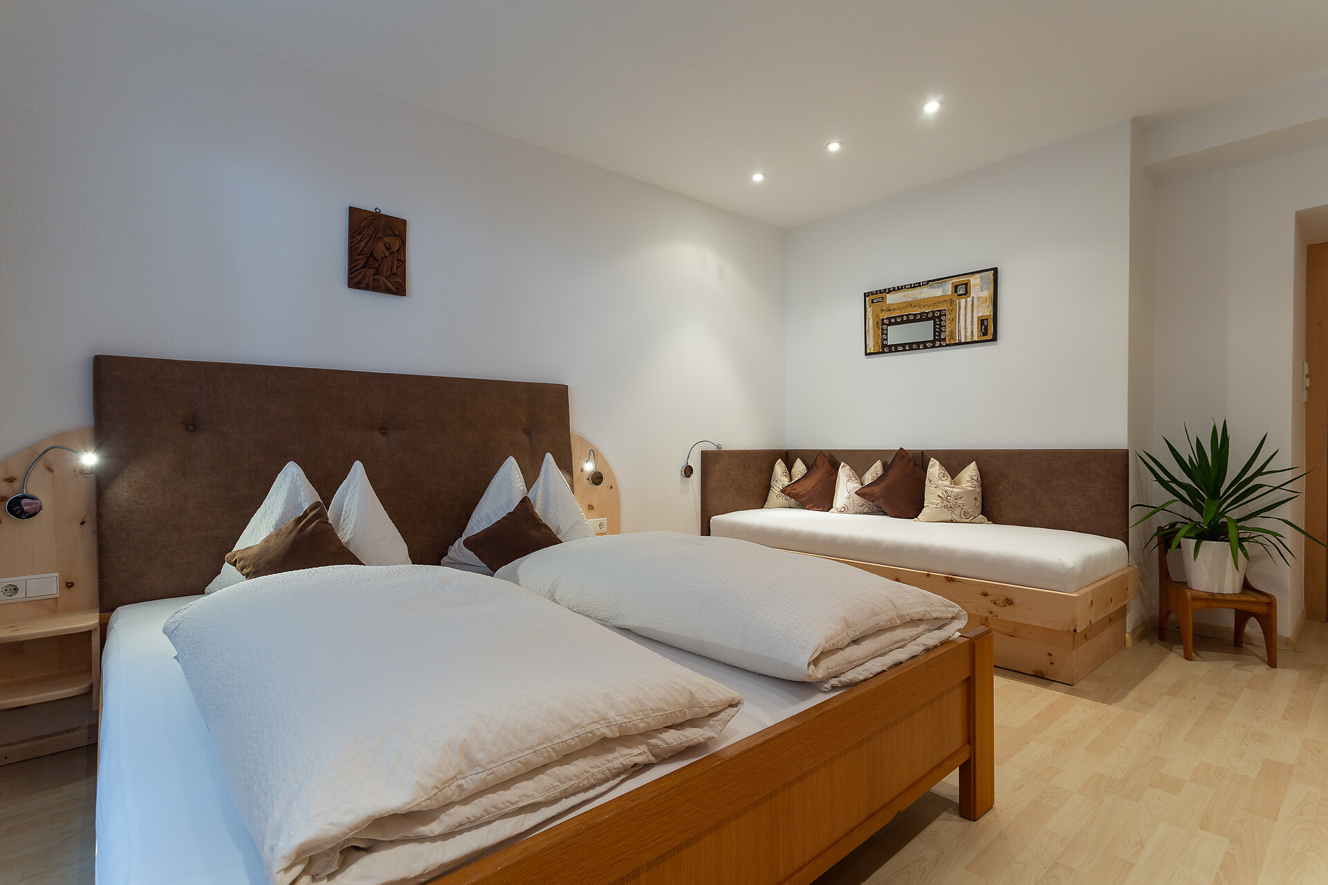 Spacious and comfortable bedroom