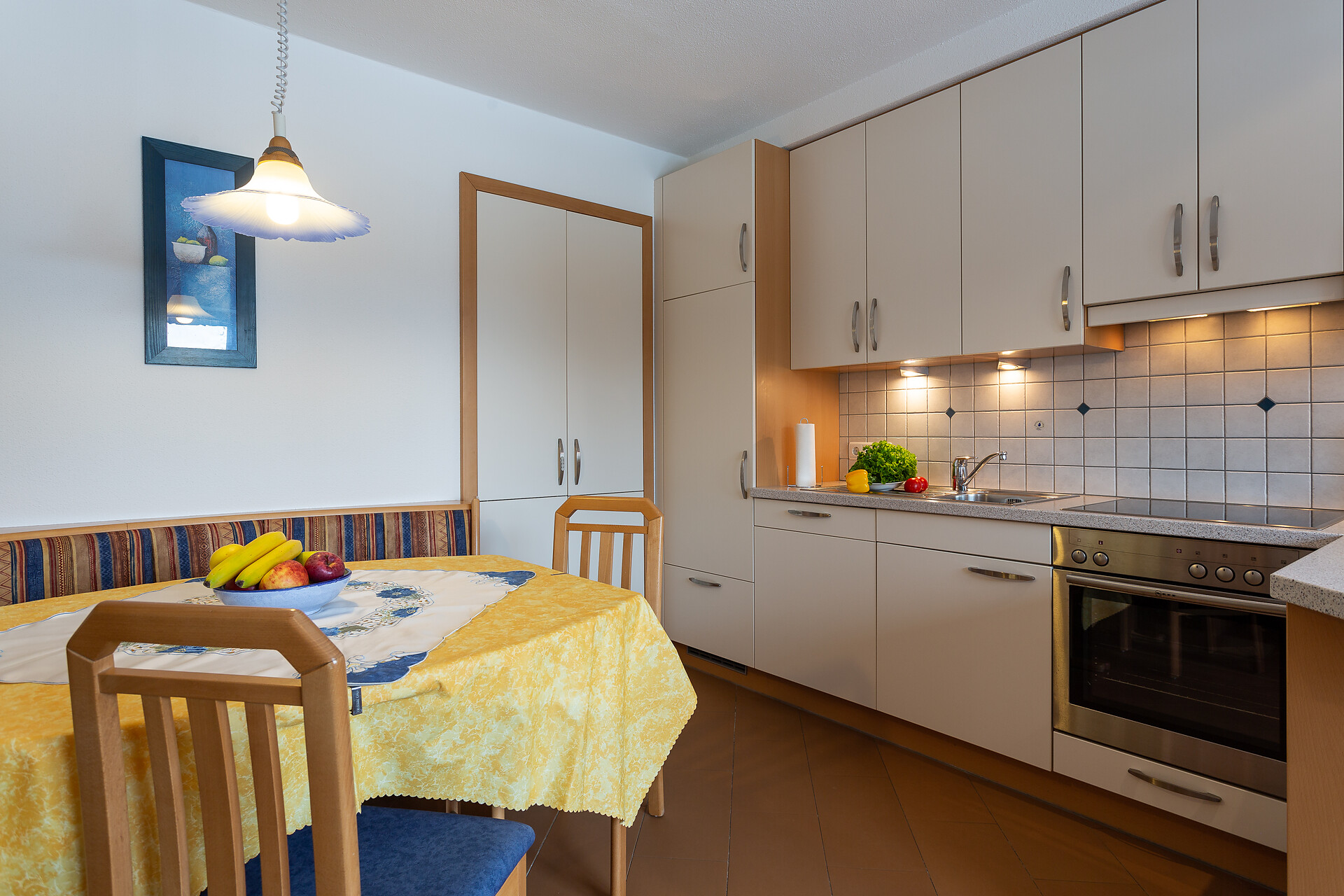 Fully equipped kitchen