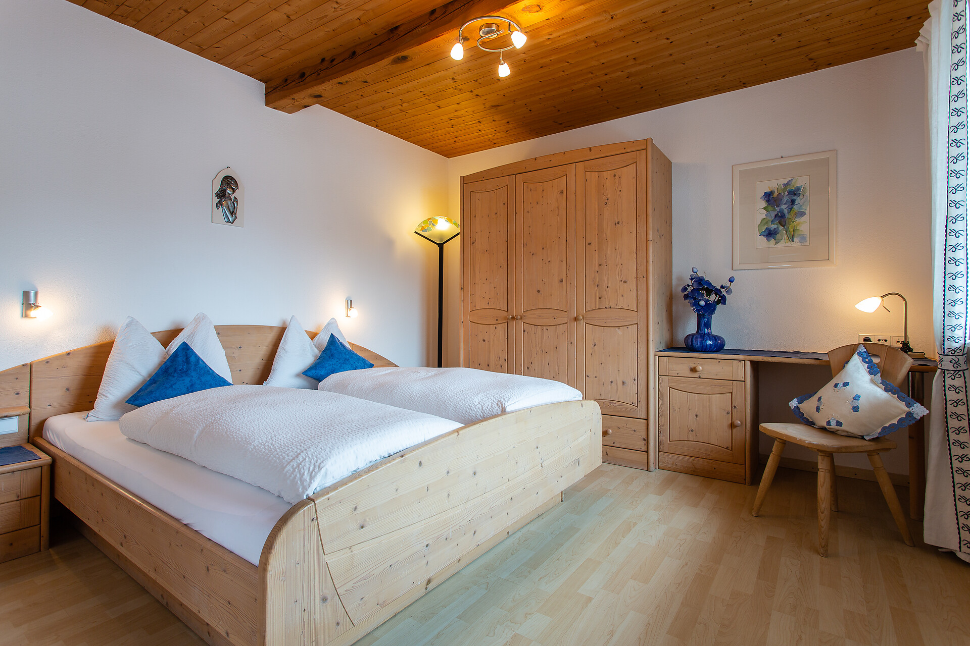 Spacious and comfortable bedroom
