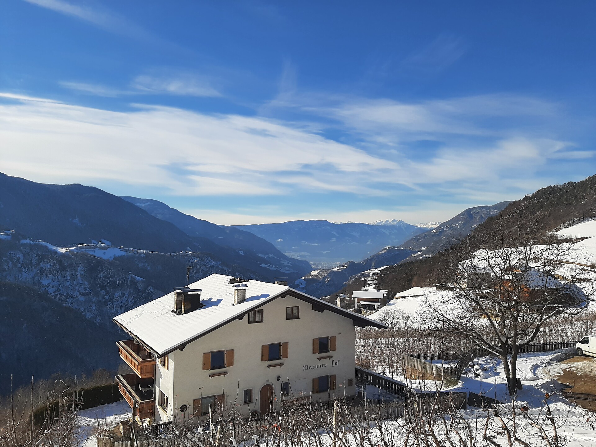 Masunerhof im Winter