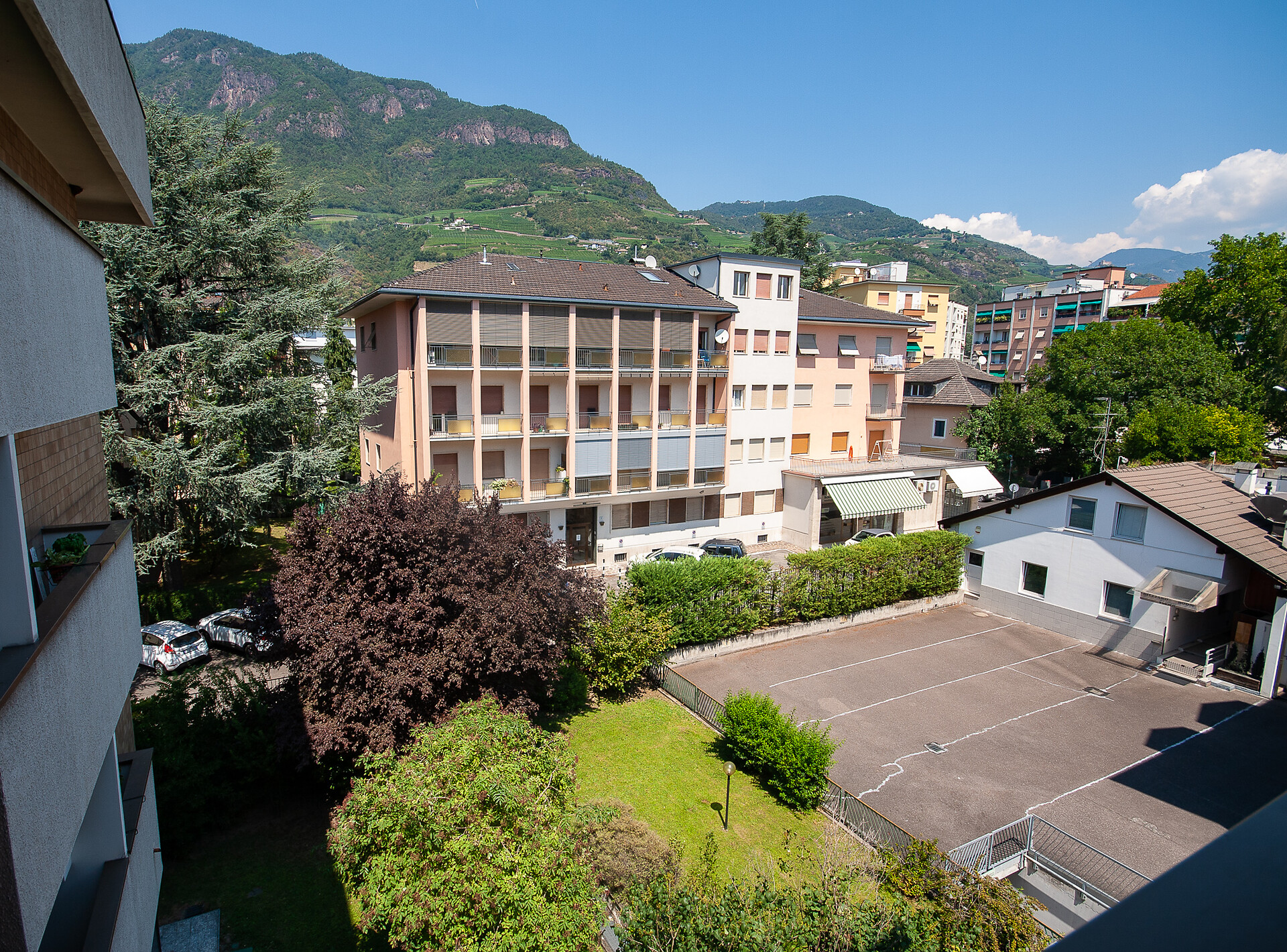 View from the balcony