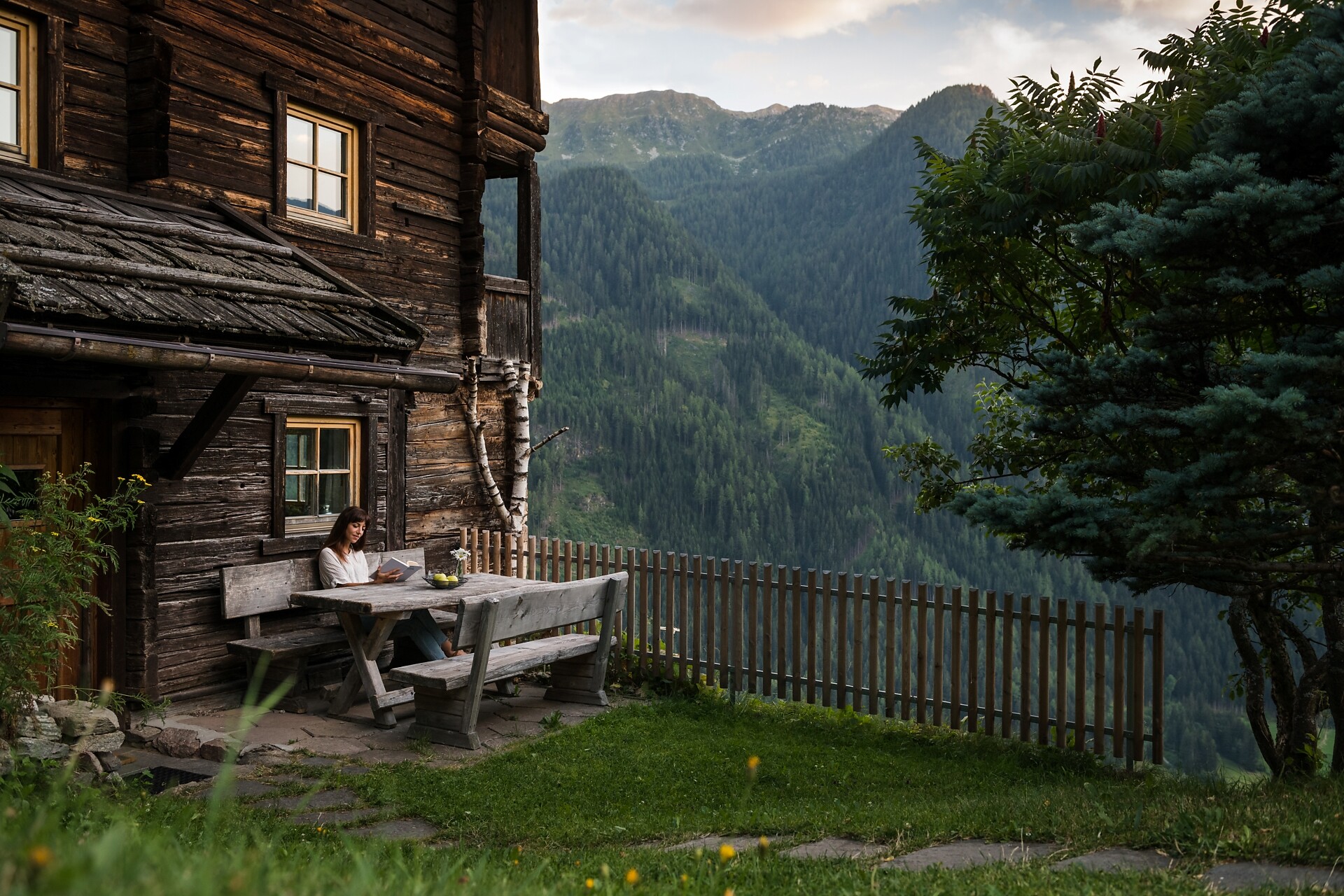 panchine all'aperto