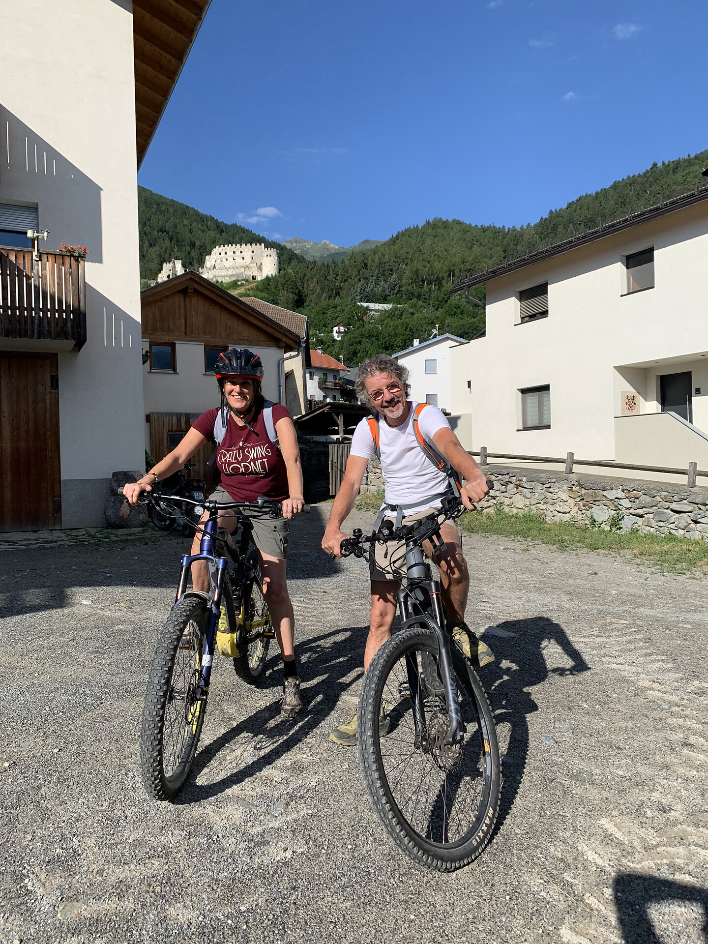 Bereit für eine Radtour!