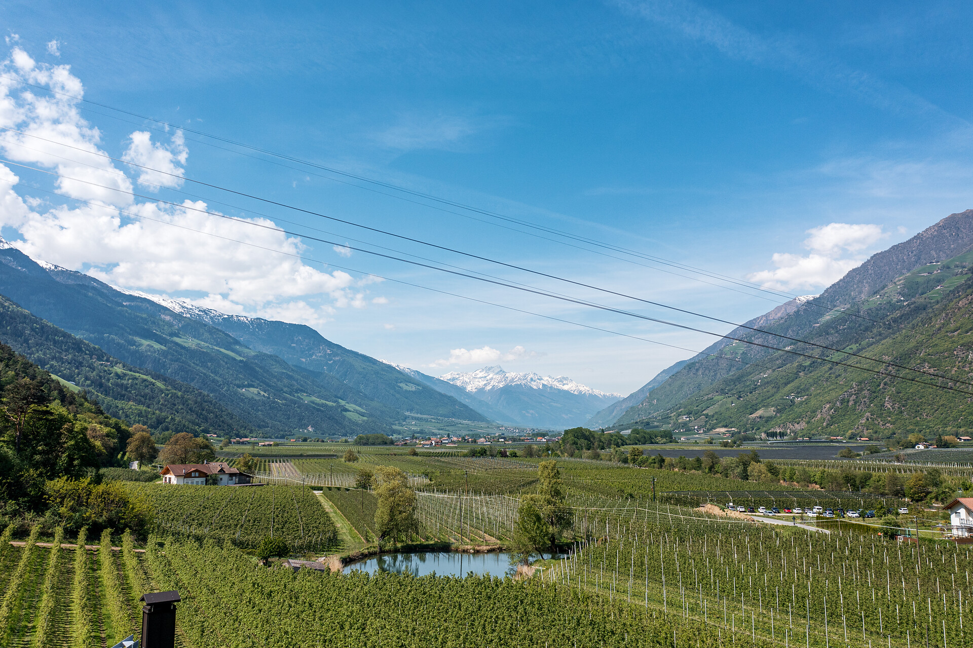 Aussicht vom Balkon