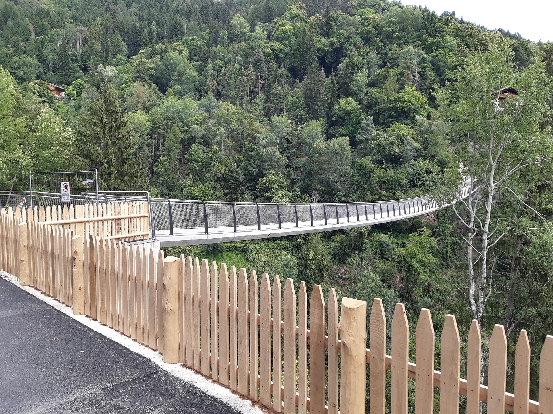 ponte sospeso Barbiano