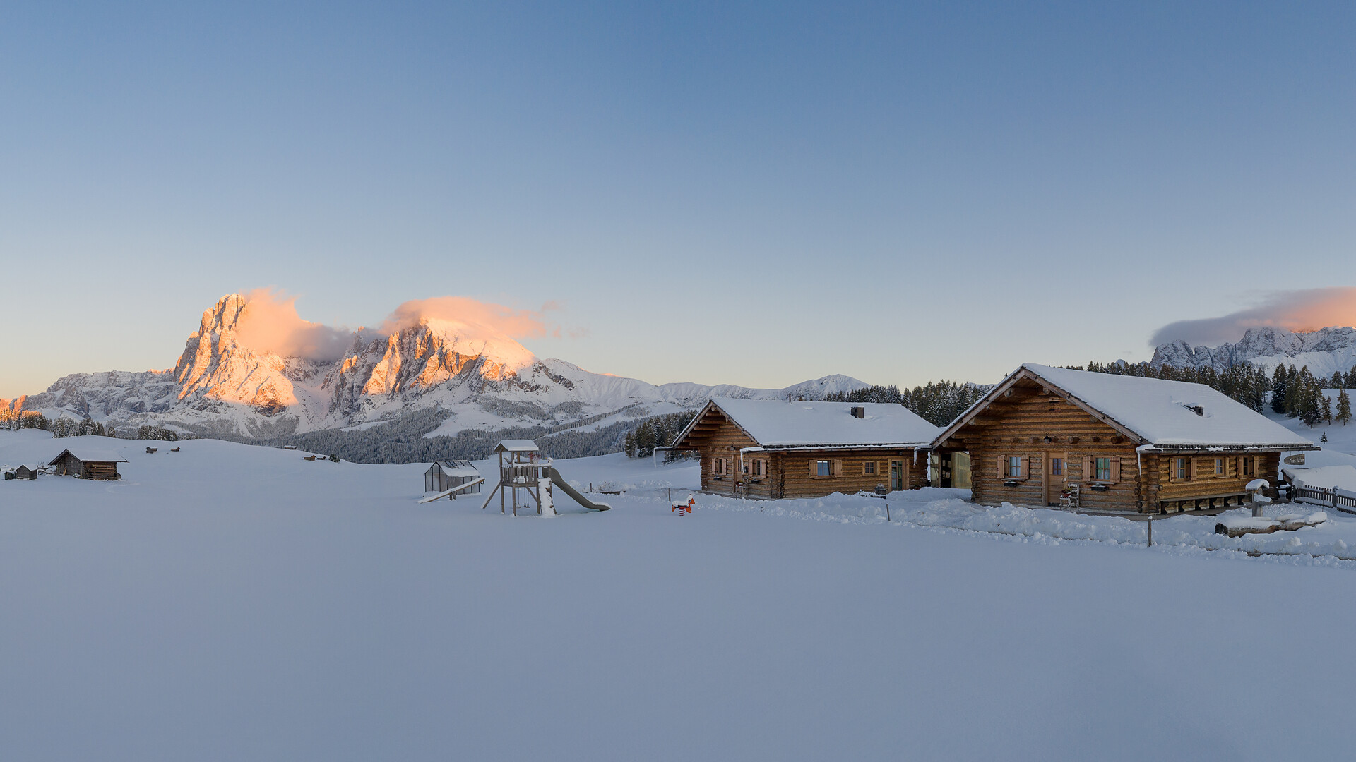 Cottege Moos in winter