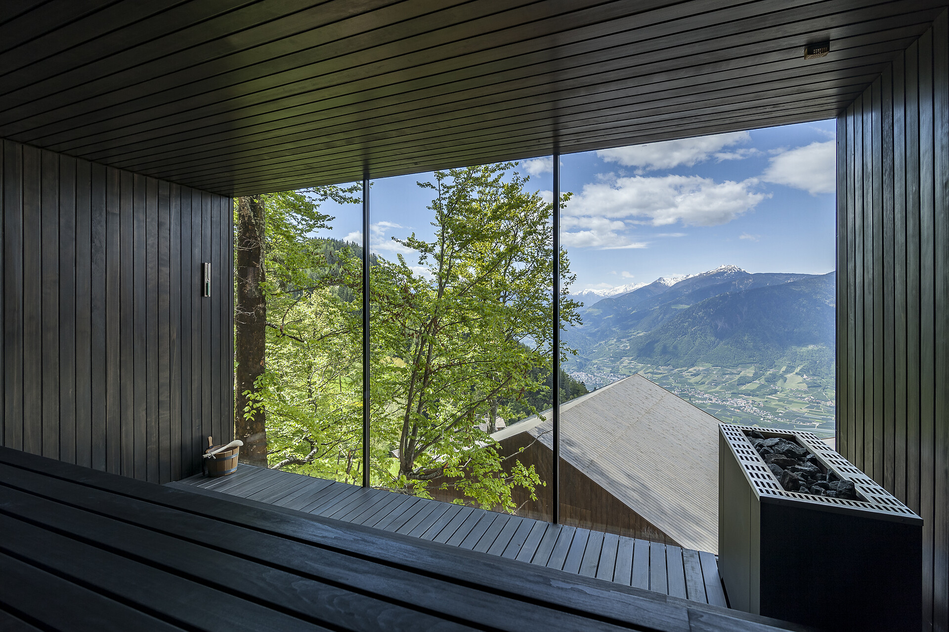 Forest Sauna with a view