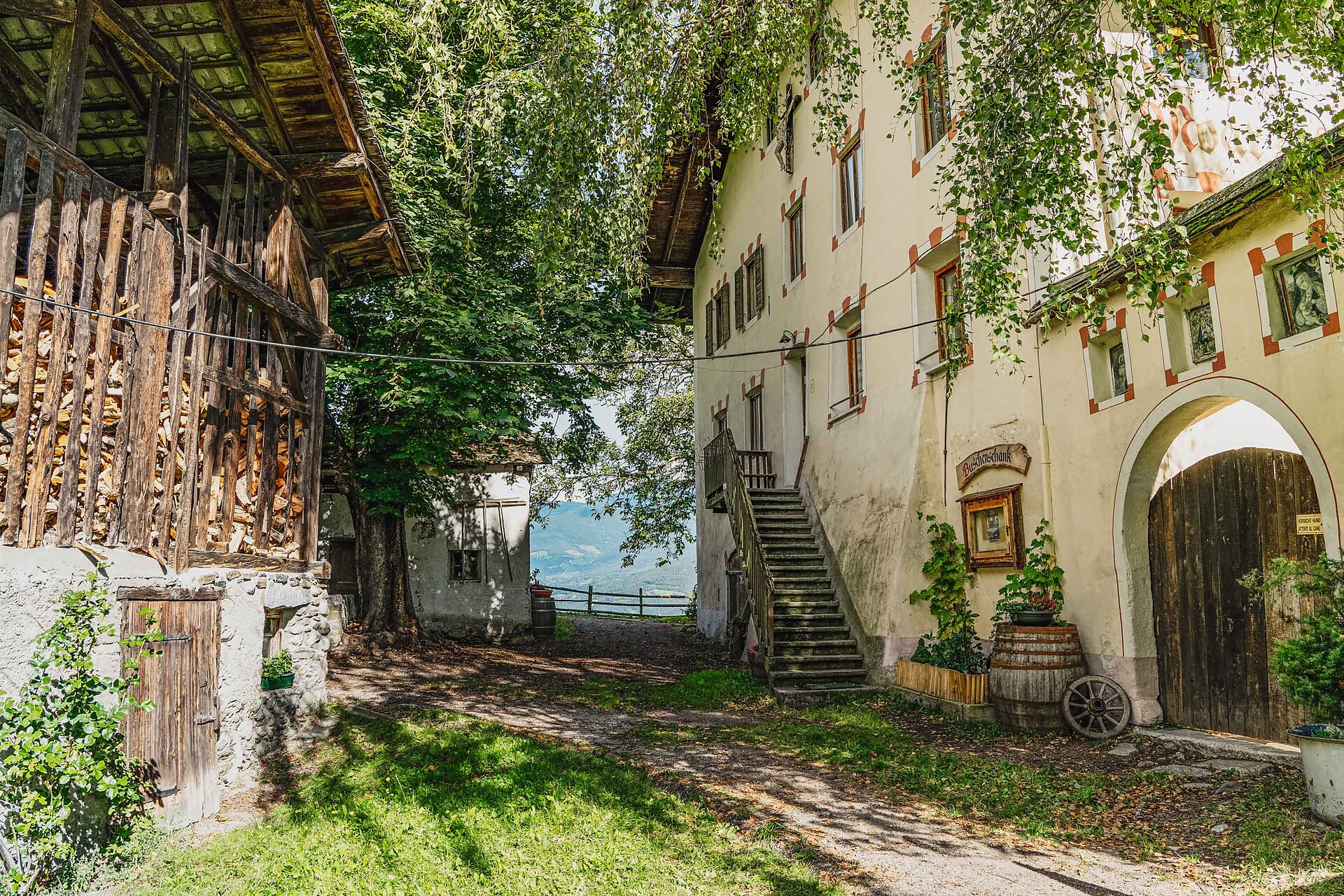 vista esterna