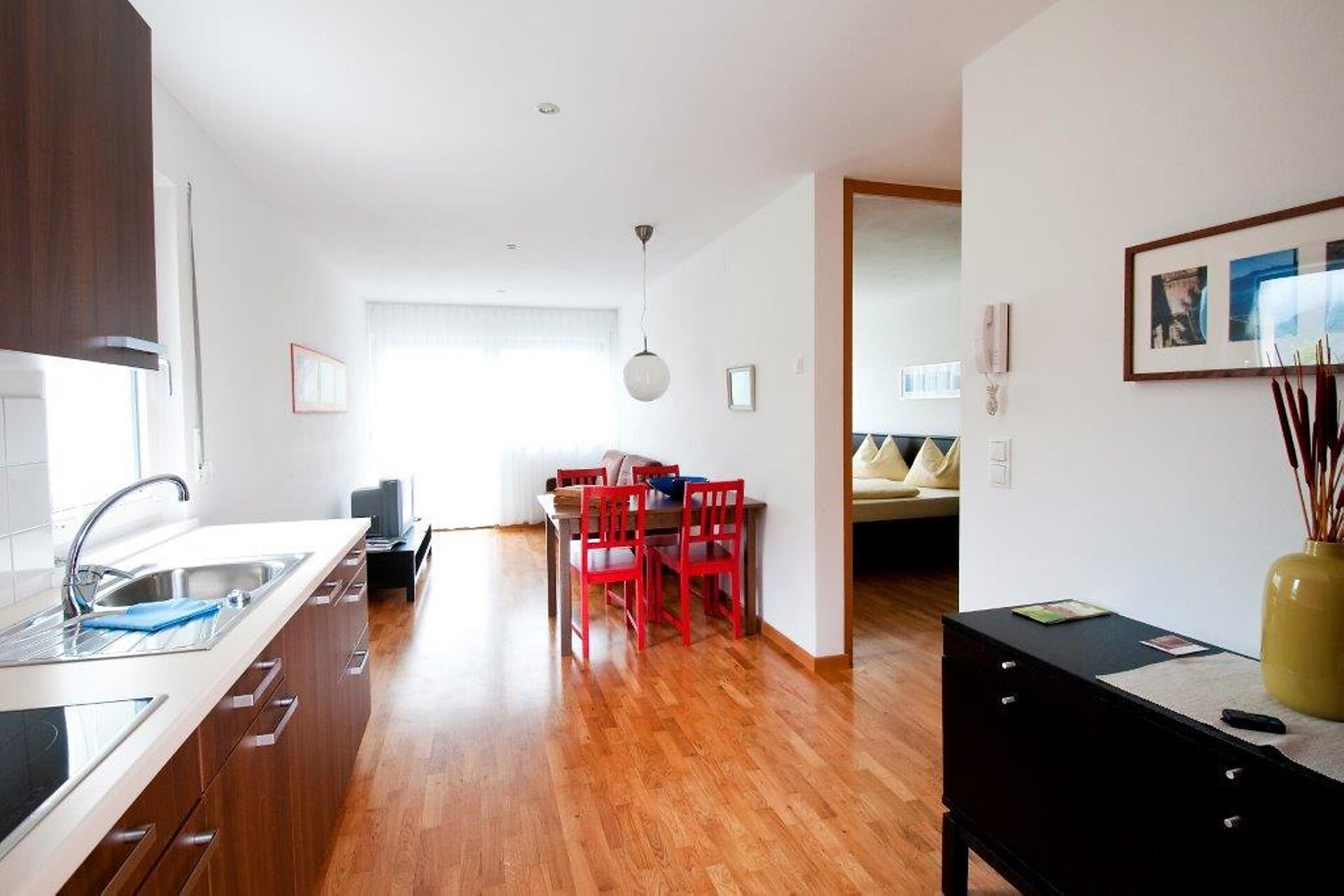 Inside the appartements