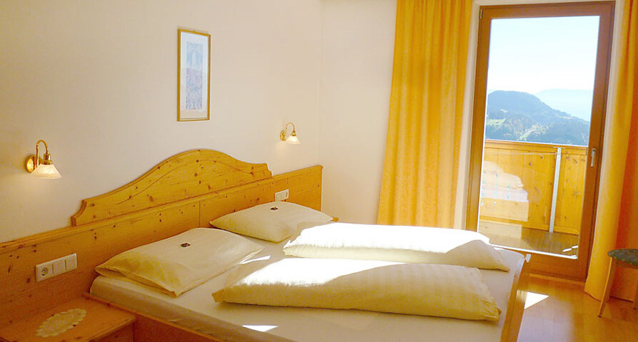 La camera da letto in appartamento