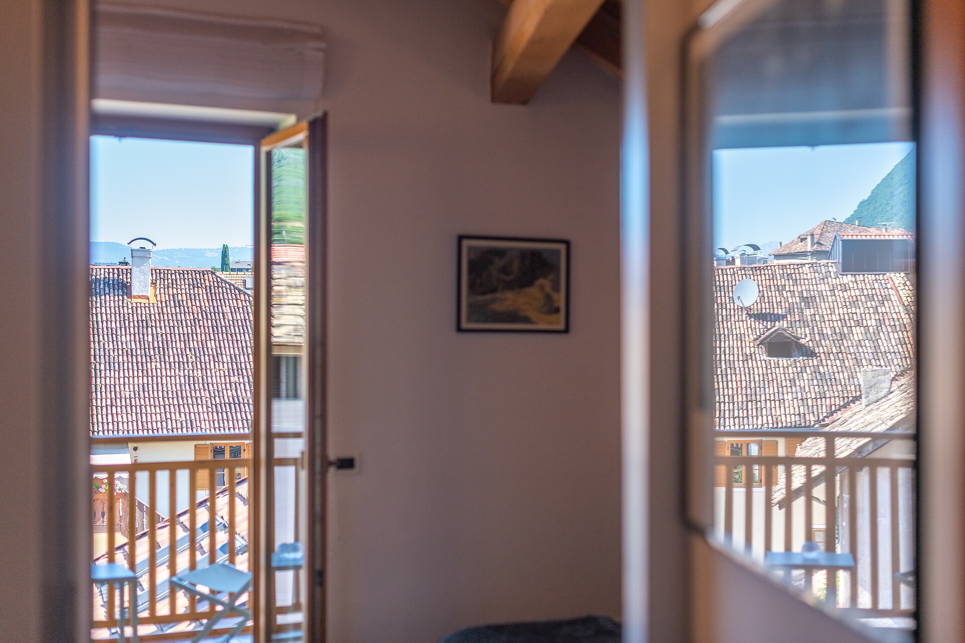 Maison sous le ciel