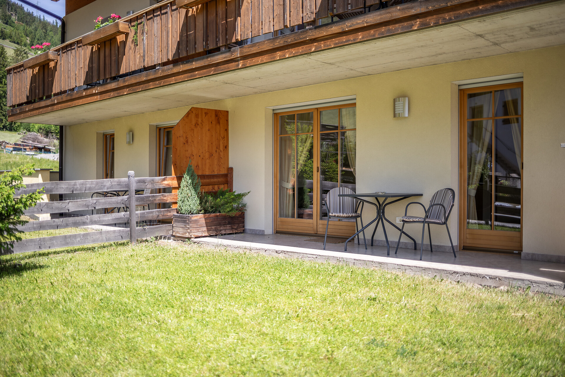 Appartamento con giardino