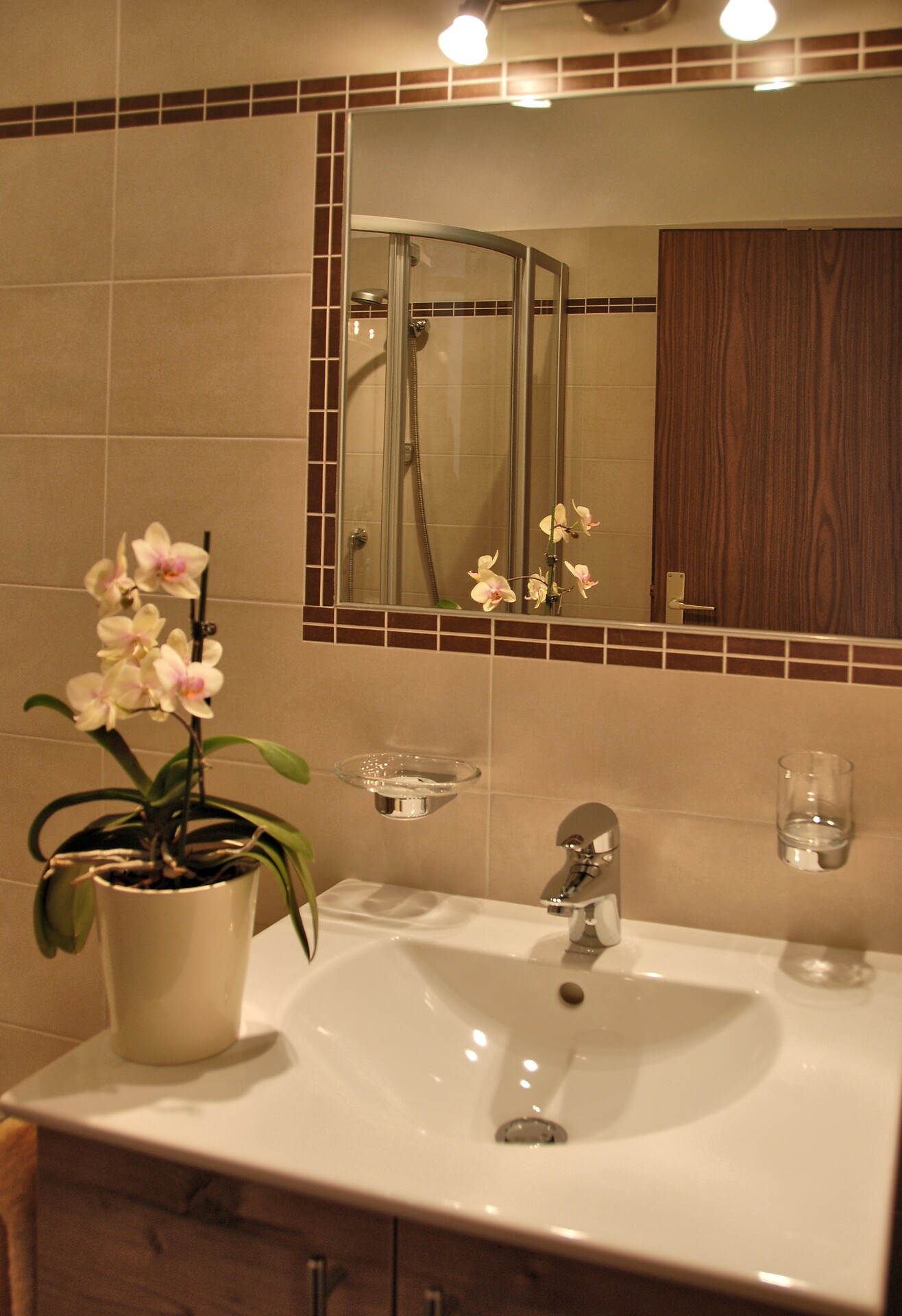 Badezimmer, Wohnung für 2 Personen