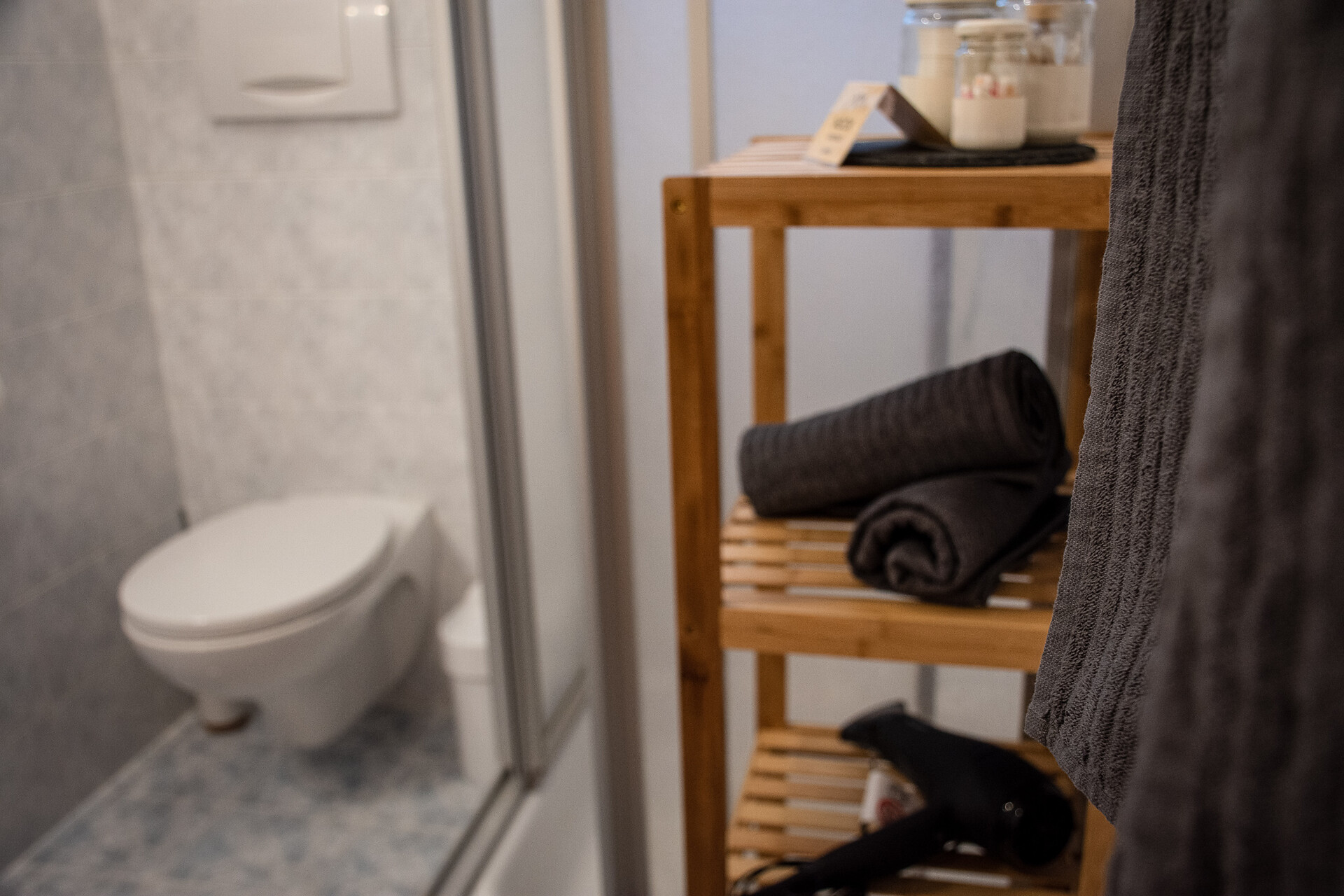 Nock Apartment bagno