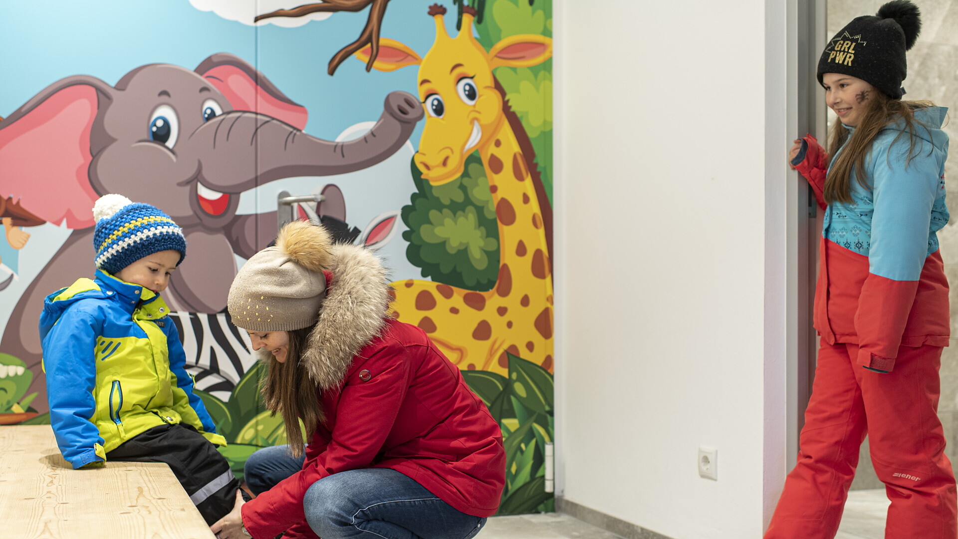 Naturcamping Lärchwiese winter