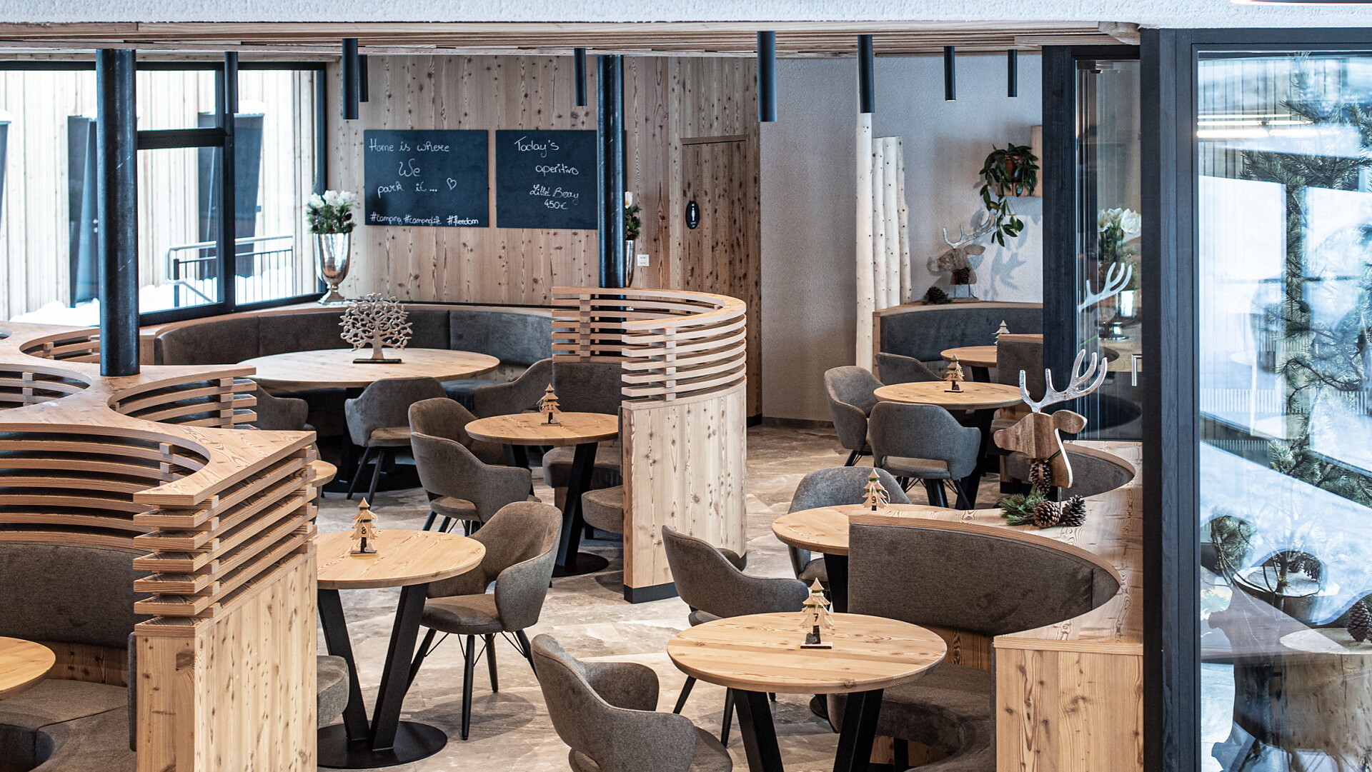 Naturcamping Lärchwiese winter