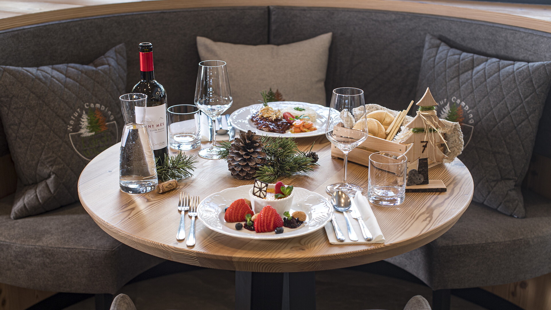 Naturcamping Lärchwiese winter