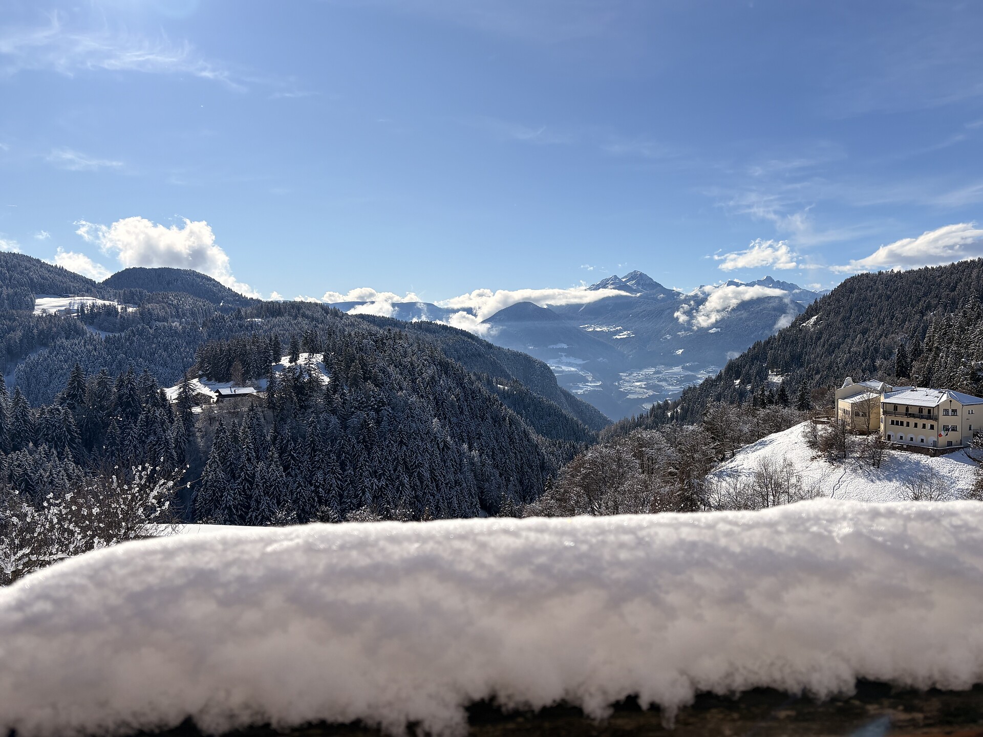 Aussicht der Terrasse